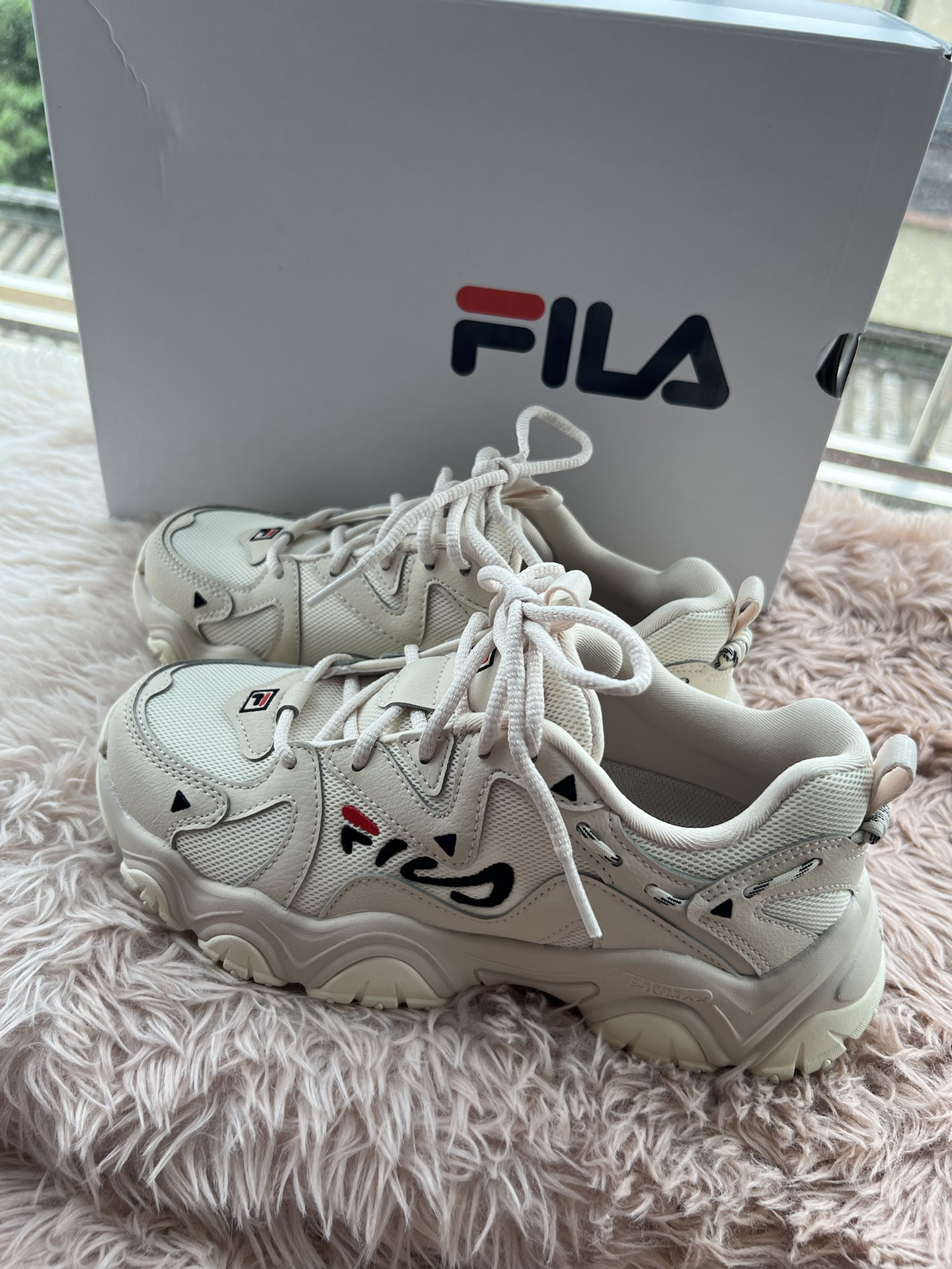 斐乐fila 奶fufu的猫爪鞋