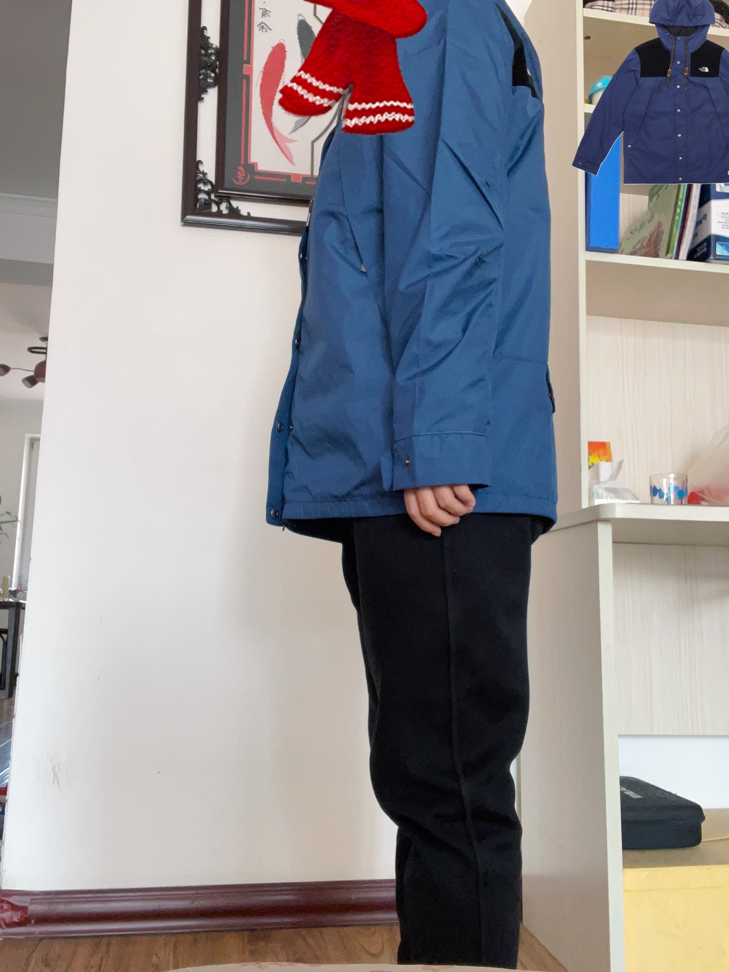 custom review-The North Face Icon FW19 Летнее скалолазание Поход Водонепроницаемый Ветрозащитный и Водоотталкивающий Ветровка
