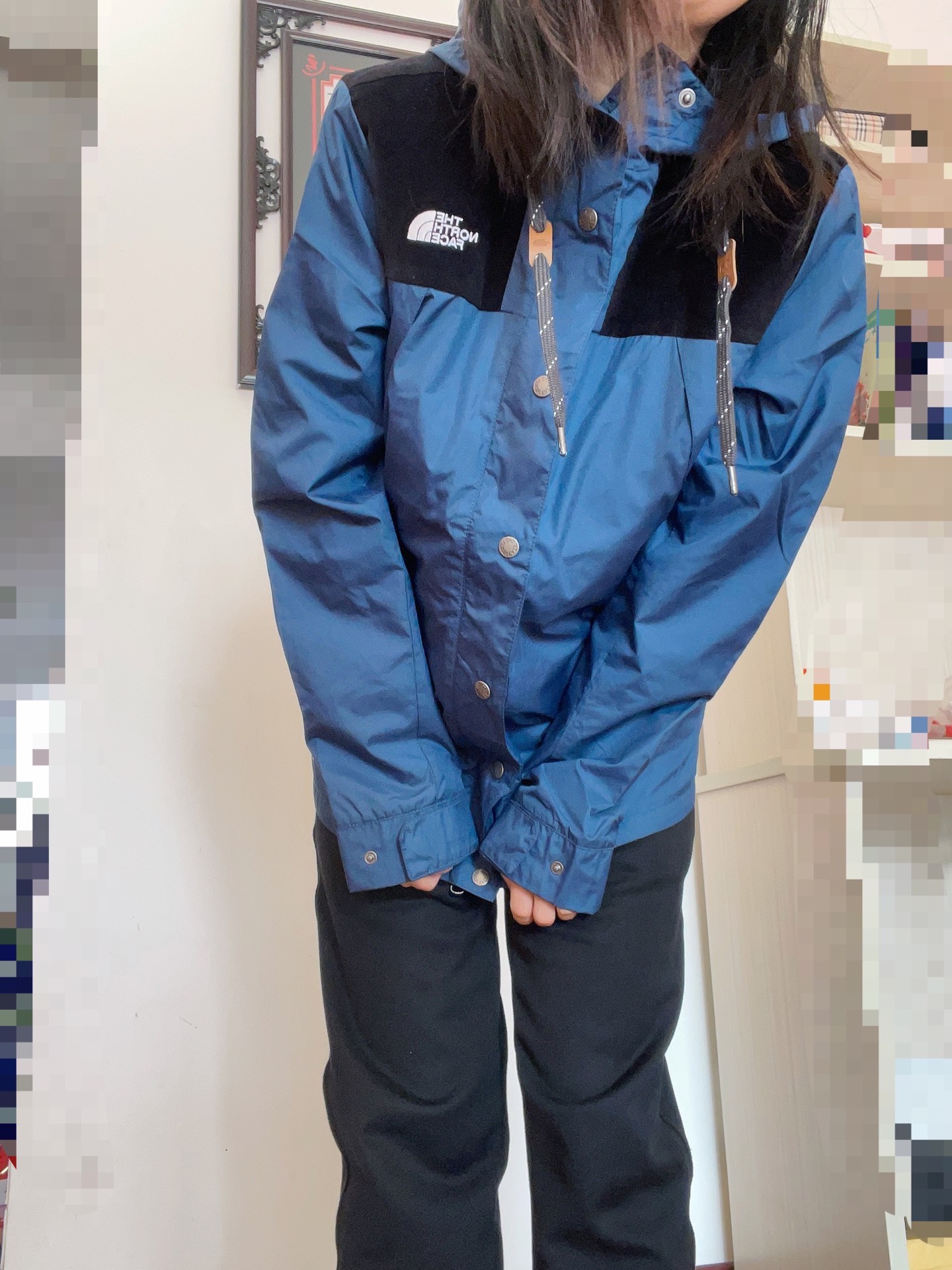 custom review-The North Face Icon FW19 Летнее скалолазание Поход Водонепроницаемый Ветрозащитный и Водоотталкивающий Ветровка