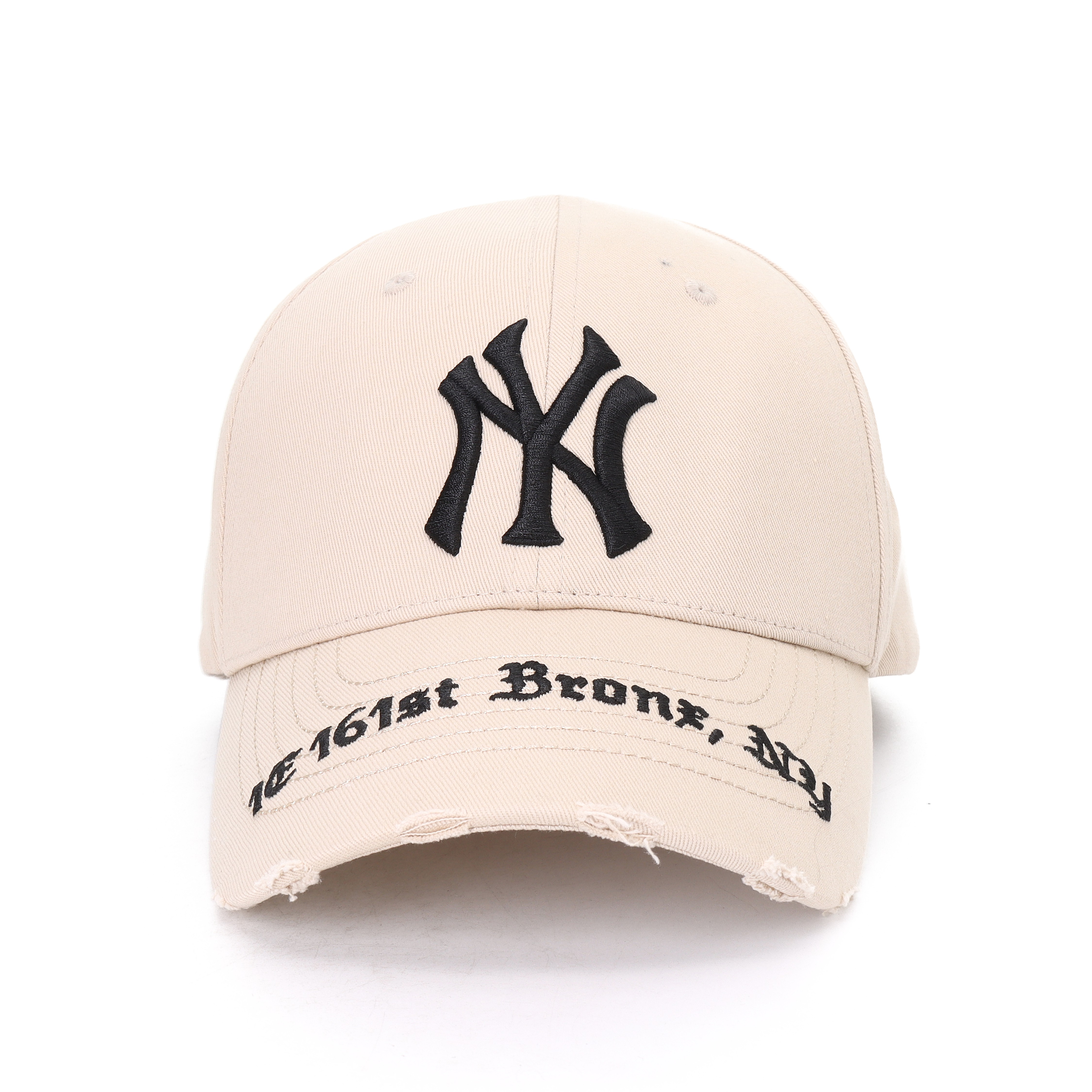 mlb米白棒球帽,冬日一抹小清新