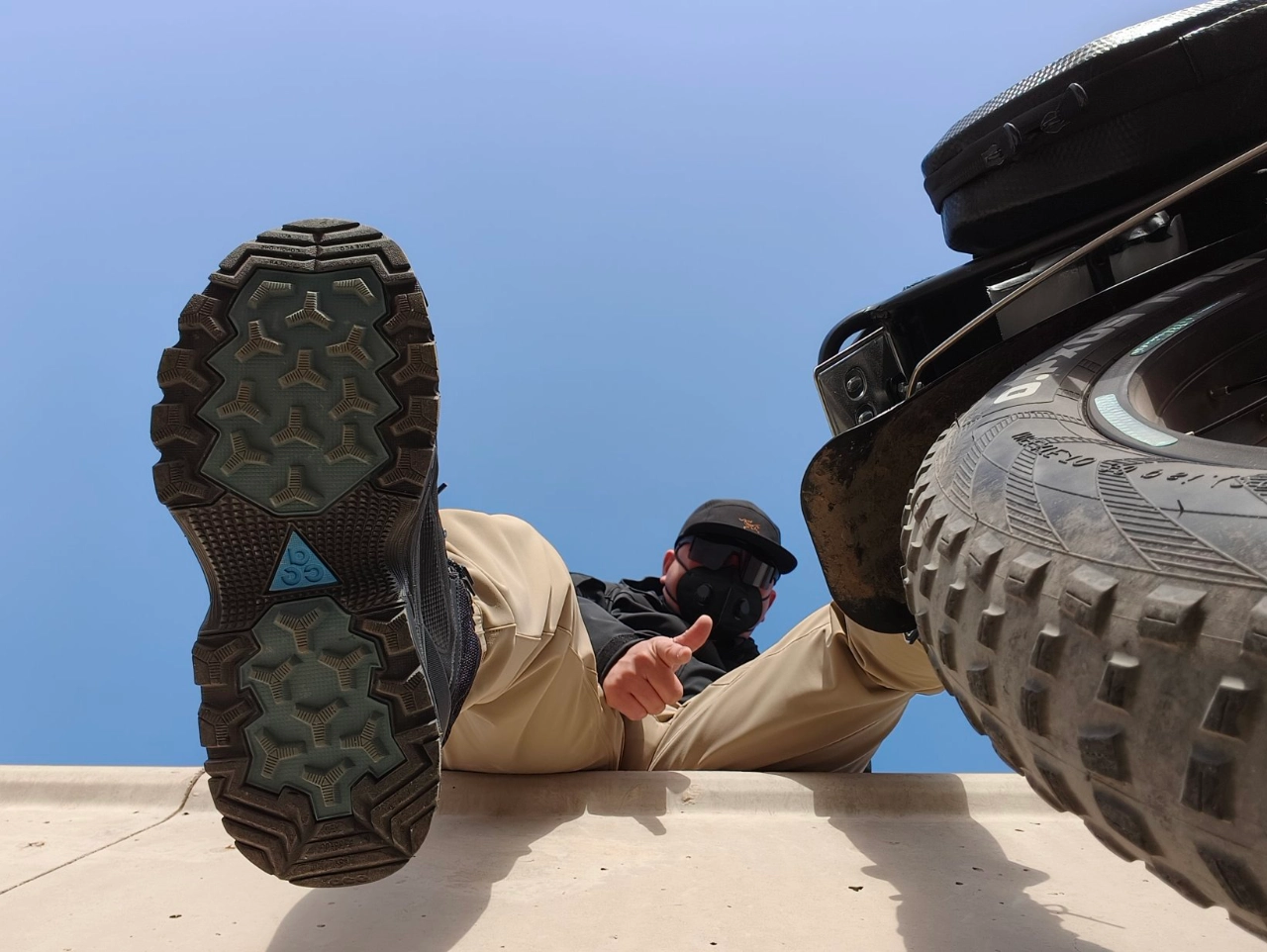 custom review-Nike Air Zoom GAIADOME Gore Te Slip Resistant Abrasion Resistant High Top Streetwear Мужская