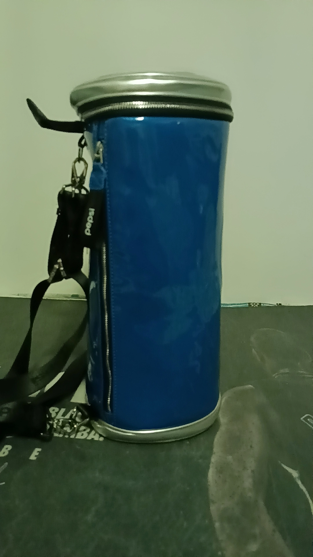 custom review-Pepsi ПУ (полиуретан) Ведро-Формовая Сумка-Рюкзак Унисекс Синий Черный