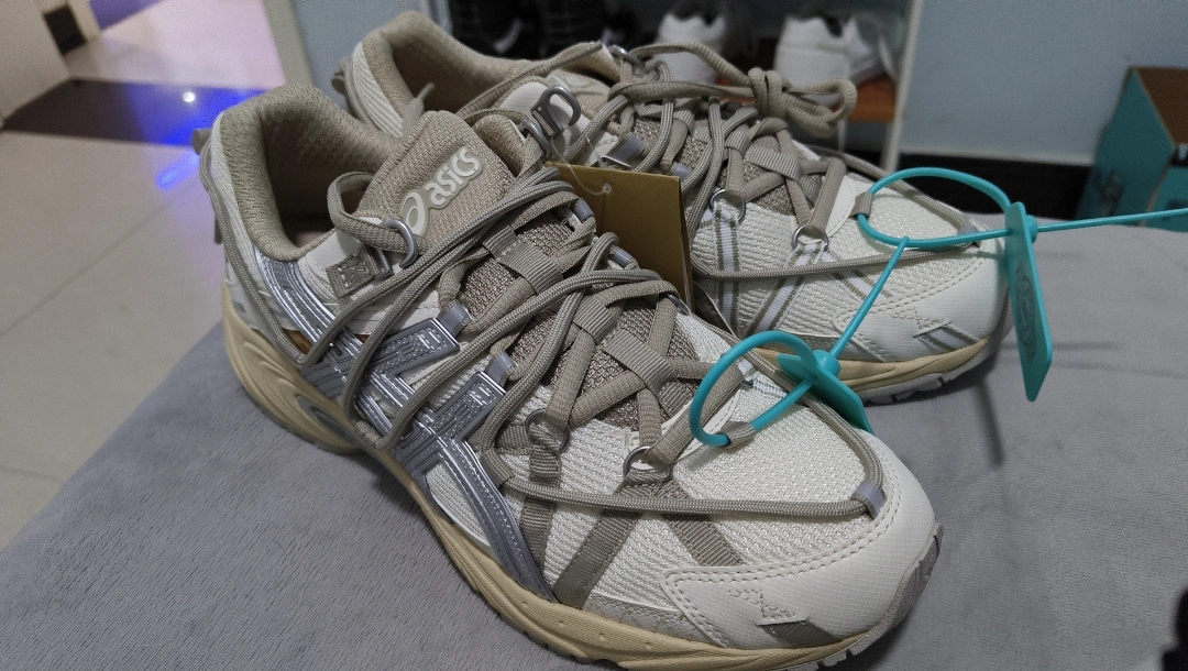 custom review-ASICS Гель Kahana TR v2 Устойчивый к истиранию Дышащий Низкий Топ Повседневная обувь Унисекс Молочно-чайный