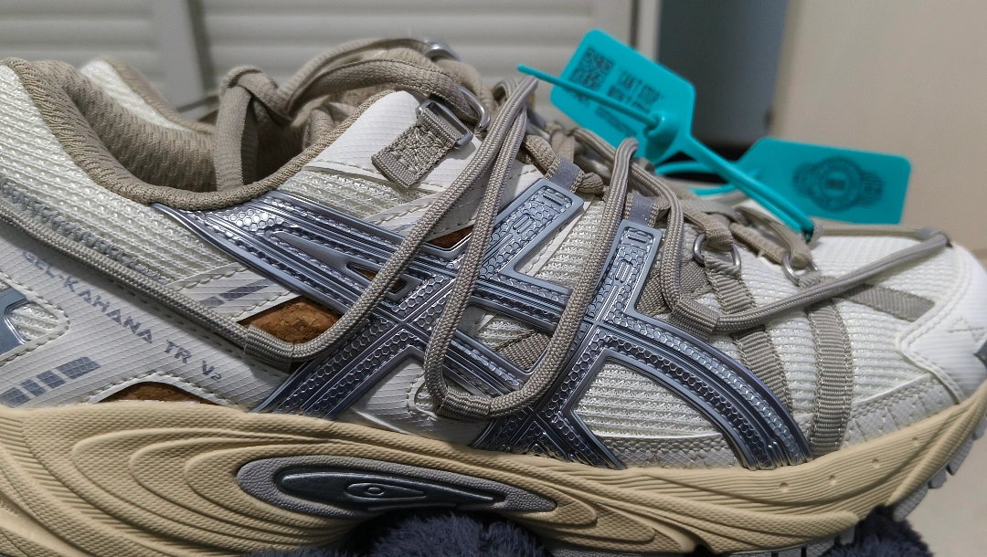 custom review-ASICS Гель Kahana TR v2 Устойчивый к истиранию Дышащий Низкий Топ Повседневная обувь Унисекс Молочно-чайный