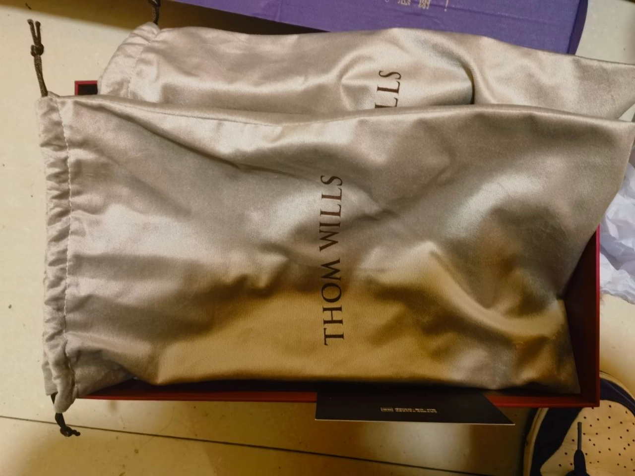 custom review-THOM WILLS Туфли из крупнозернистой текстуры коровьей кожи мужские черные