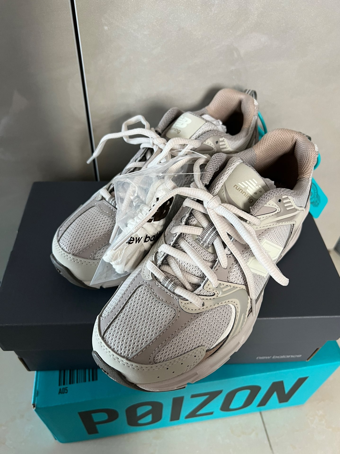 custom review-New Balance NB 530 Устойчивый к истиранию Низкий Топ Повседневная Городская Коммутерская Беговая Обувь Unisex Light Слоновая Серый