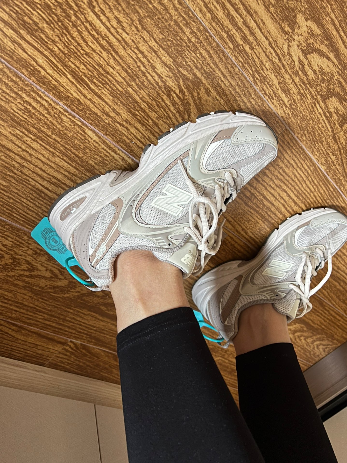 custom review-New Balance NB 530 Устойчивый к истиранию Низкий Топ Повседневная Городская Коммутерская Беговая Обувь Unisex Light Слоновая Серый