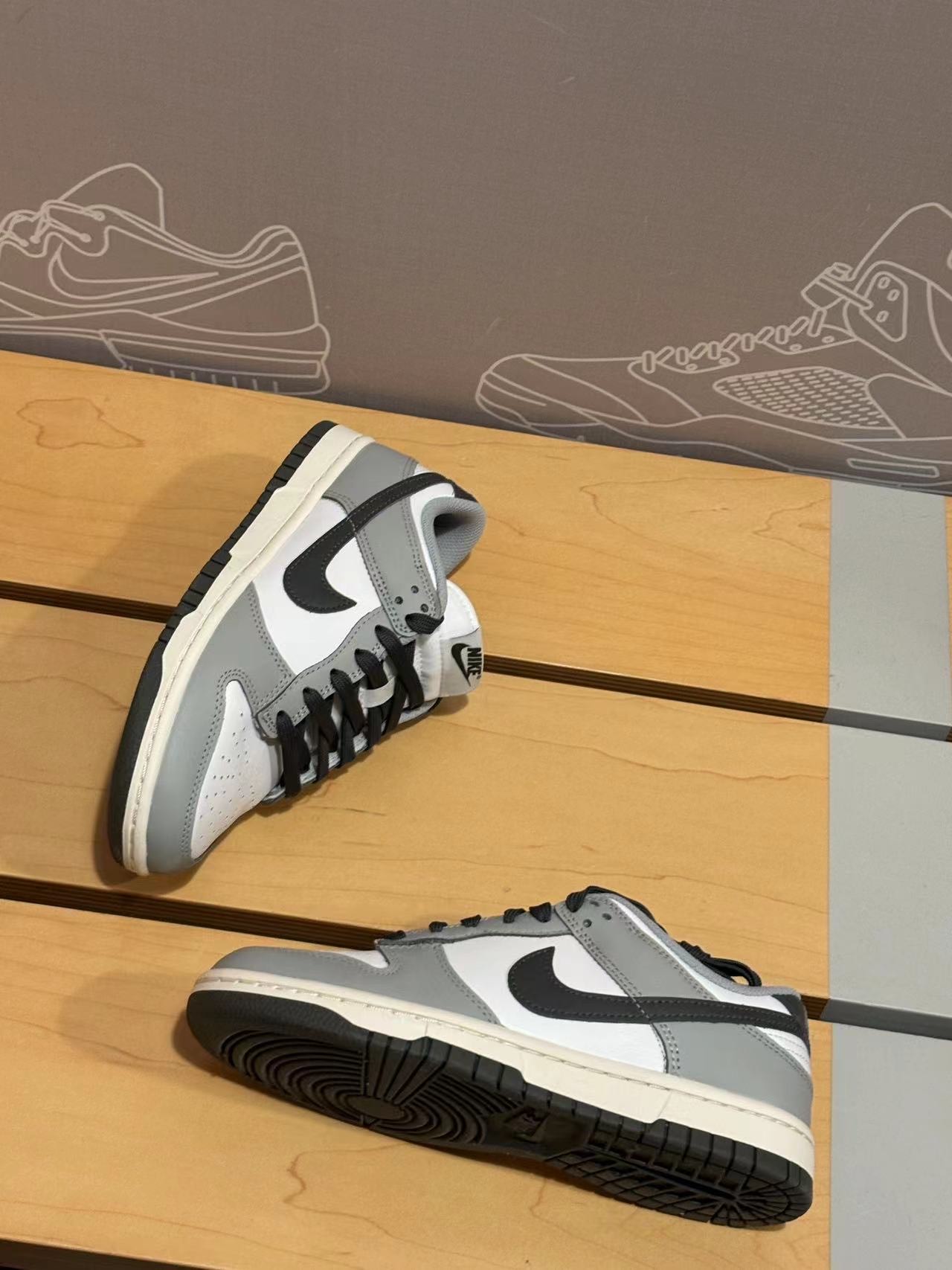 custom review-Nike Dunk Low Light Smoke Grey Women's