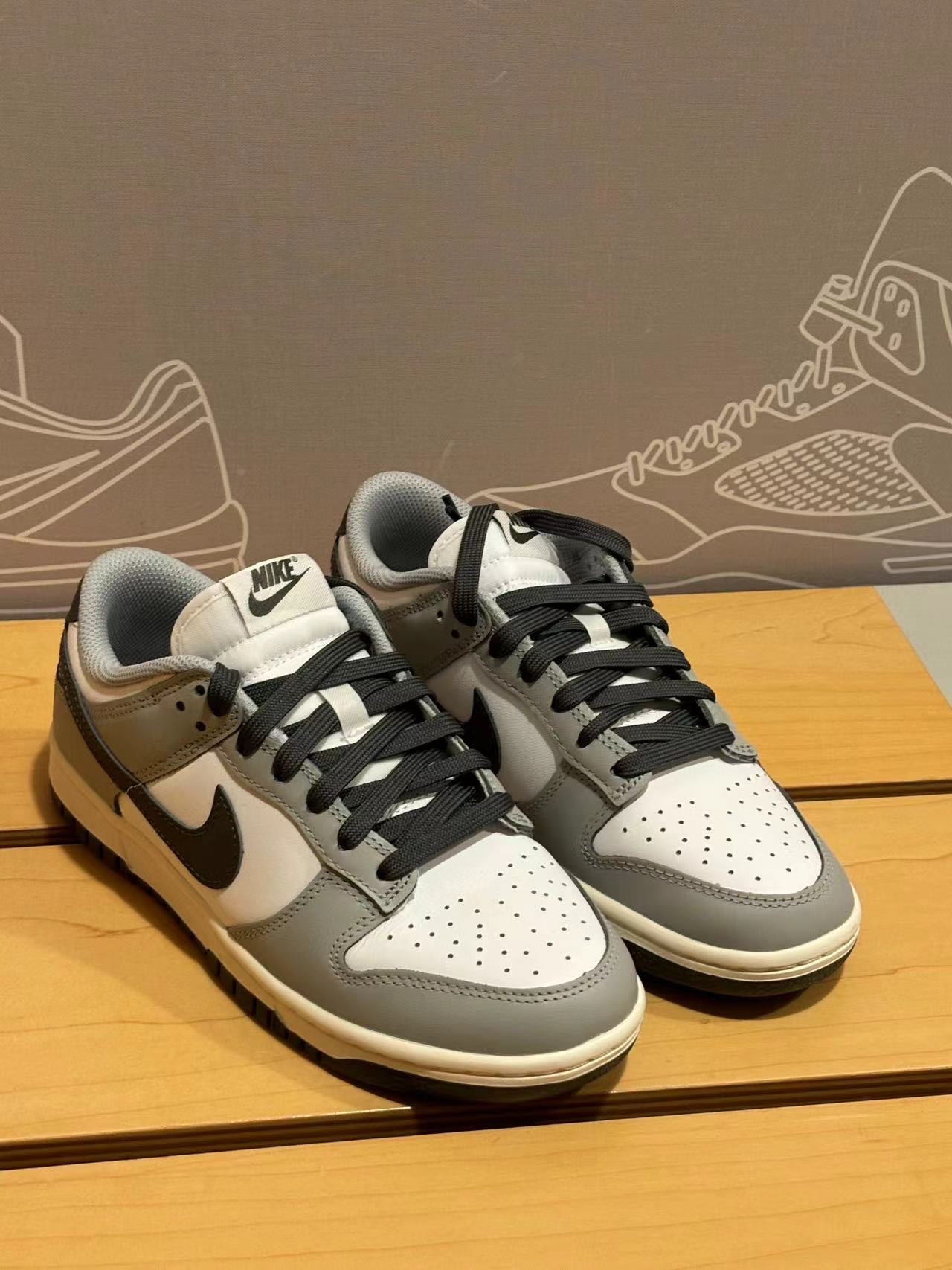 custom review-Nike Dunk Low Light Smoke Grey Women's