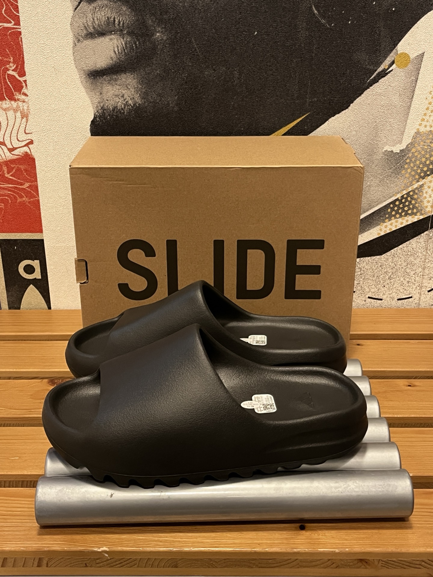 😎清爽一夏就从这里开始,adidas originals yeezy 一字拖鞋🌪️