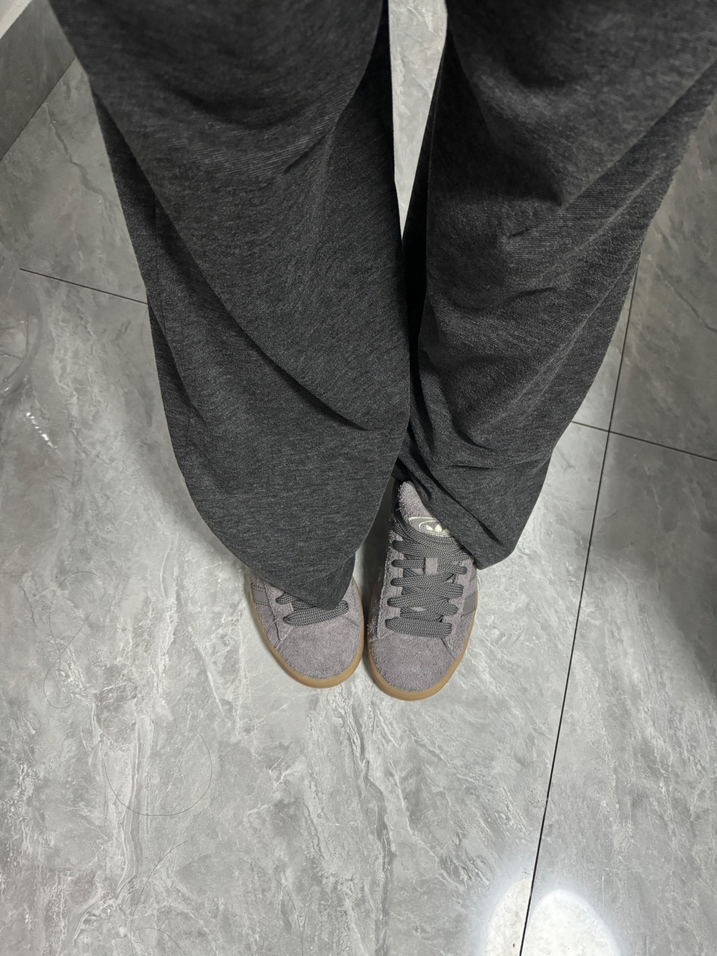 custom review-Adidas Originals CAMPUS 00s Устойчивые к истиранию низкие скейтборд-кроссовки Женские Серые