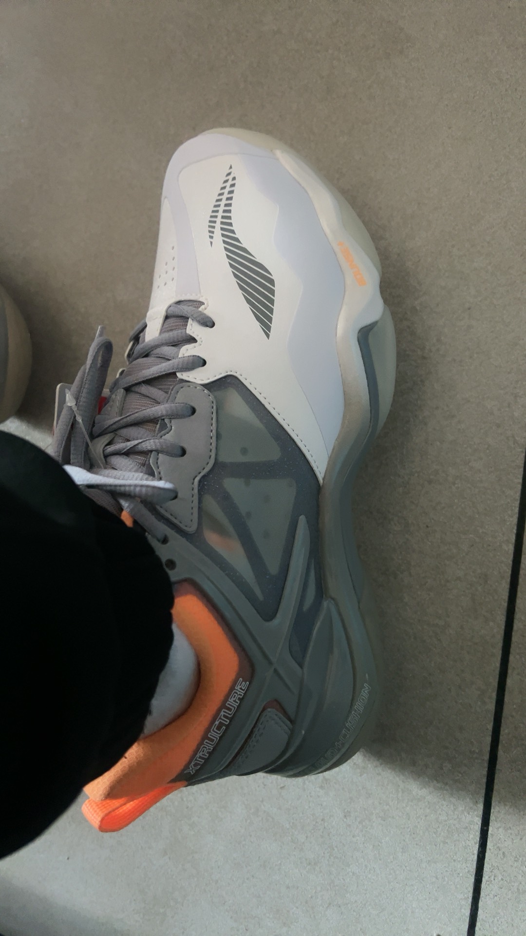 custom review-Li NING Sonic Boom OP Текстиль Синтетическая кожа