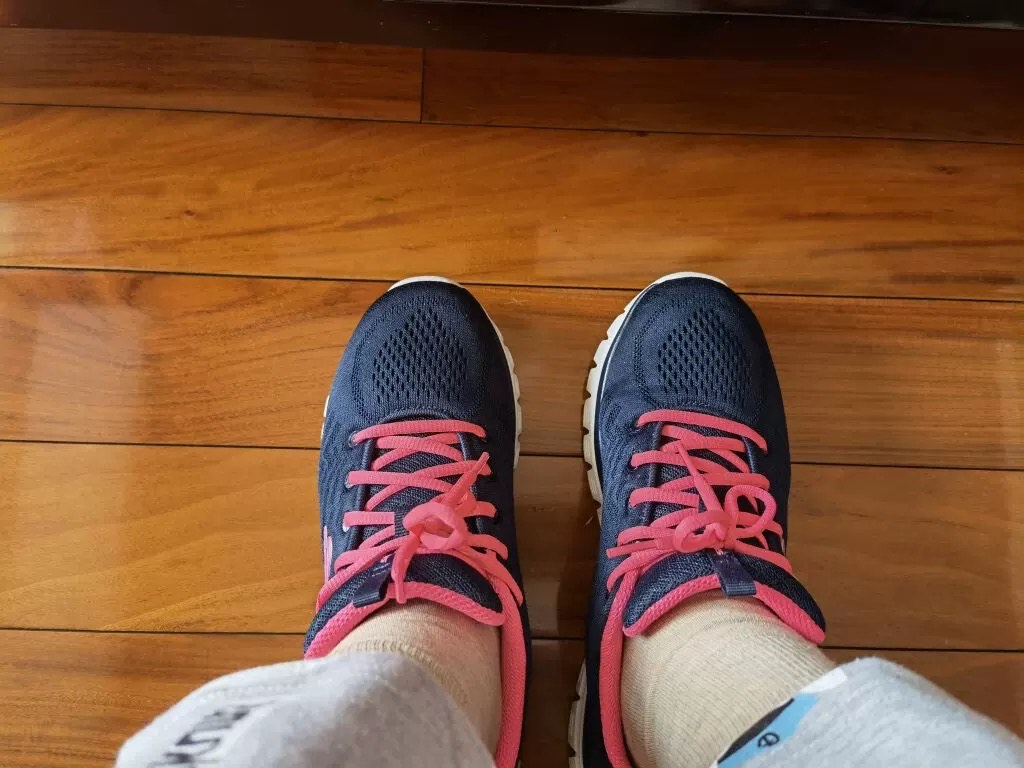 custom review-Skechers Graceful Сетчатая ткань искусственная кожа низкий верх тренировочная беговая обувь женская синий белый розовый