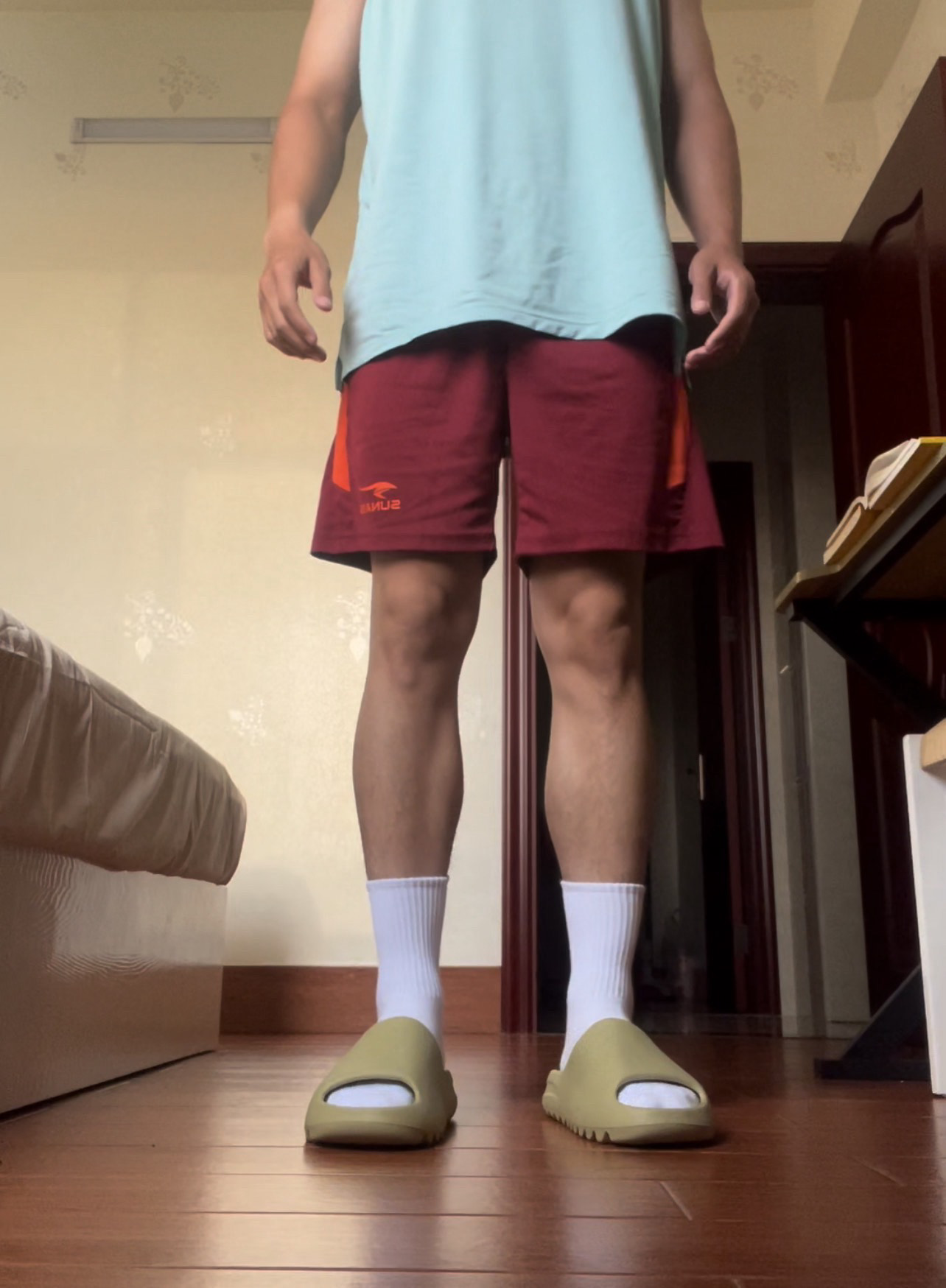 custom review-Adidas Originals Yeezy Slide EVA Slip-on устойчивые слипоны унисекс зеленые