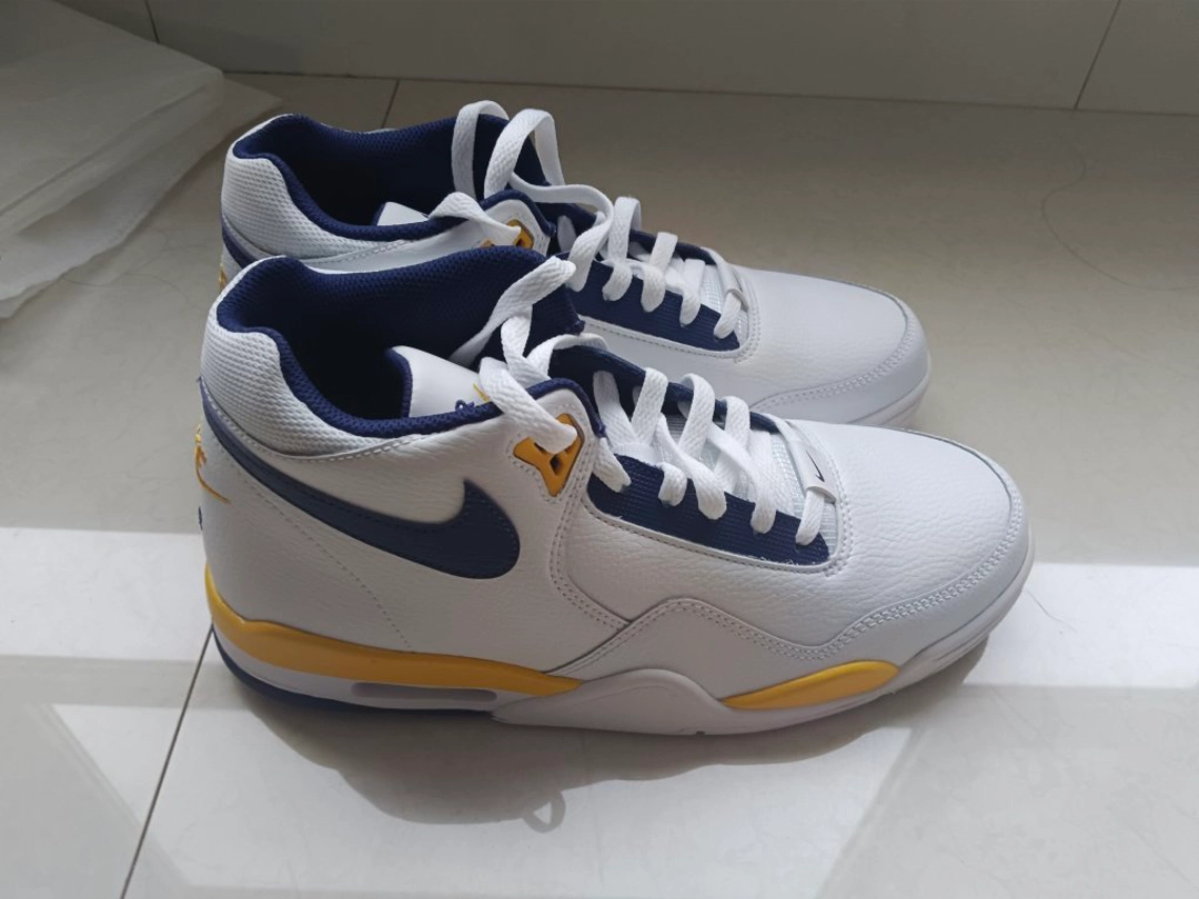 custom review-Nike Air Flight Legacy Lakers Home