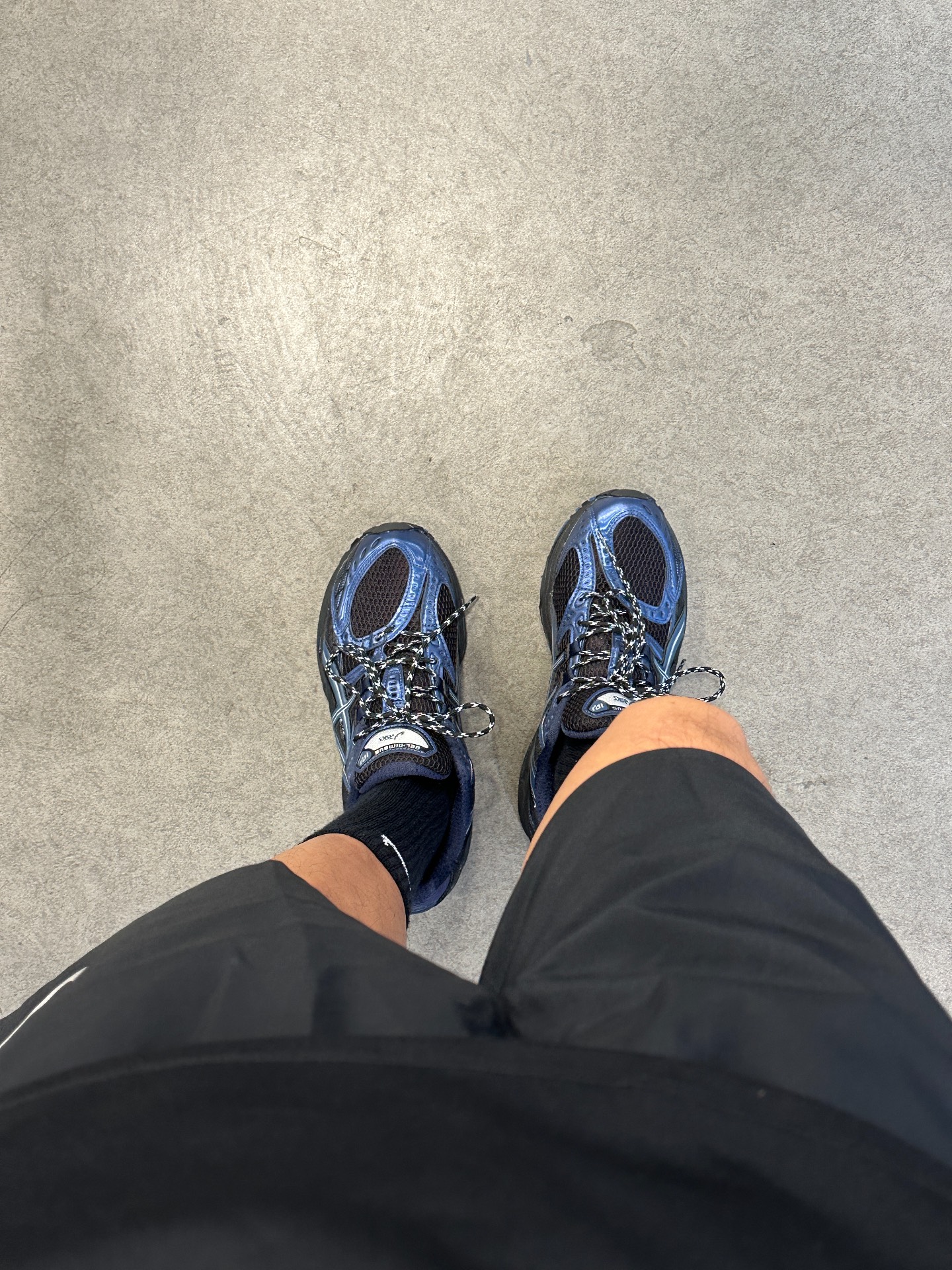 custom review-Asics Gel Nimbus 10,1 Устойчивые к истиранию Низкие Кроссовки для Бега Унисекс Синие Черные