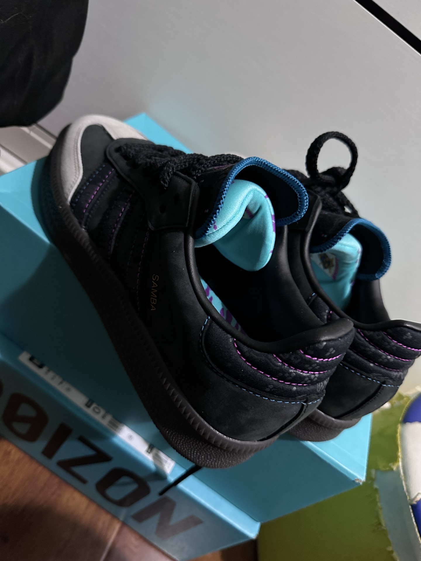 custom review-Adidas Originals Samba XLG Abrasion Resistant Низкие Кроссовки для скейтбординга Унисекс Черные