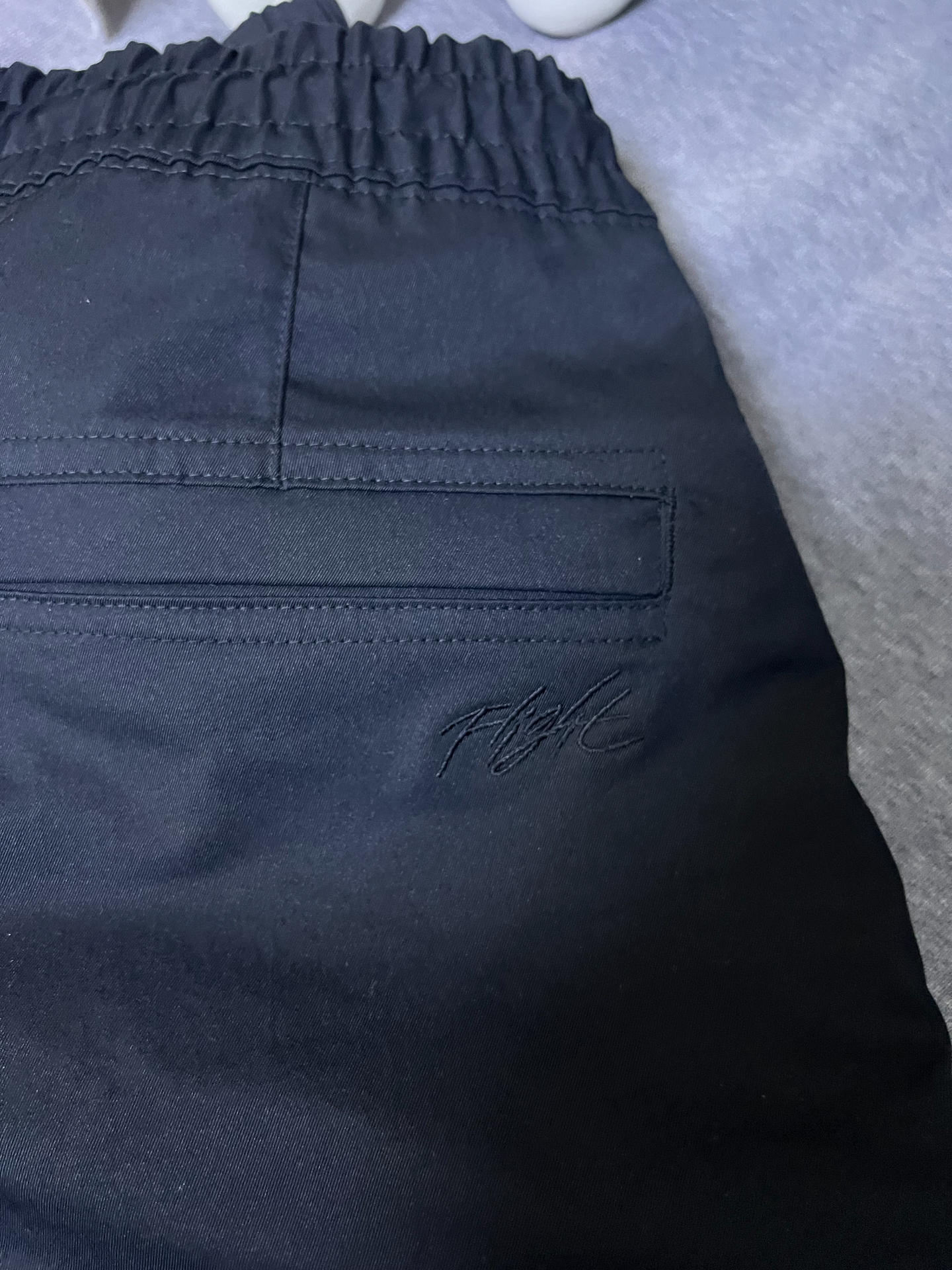 custom review-Джордан Черные Мужские Карго Брюки