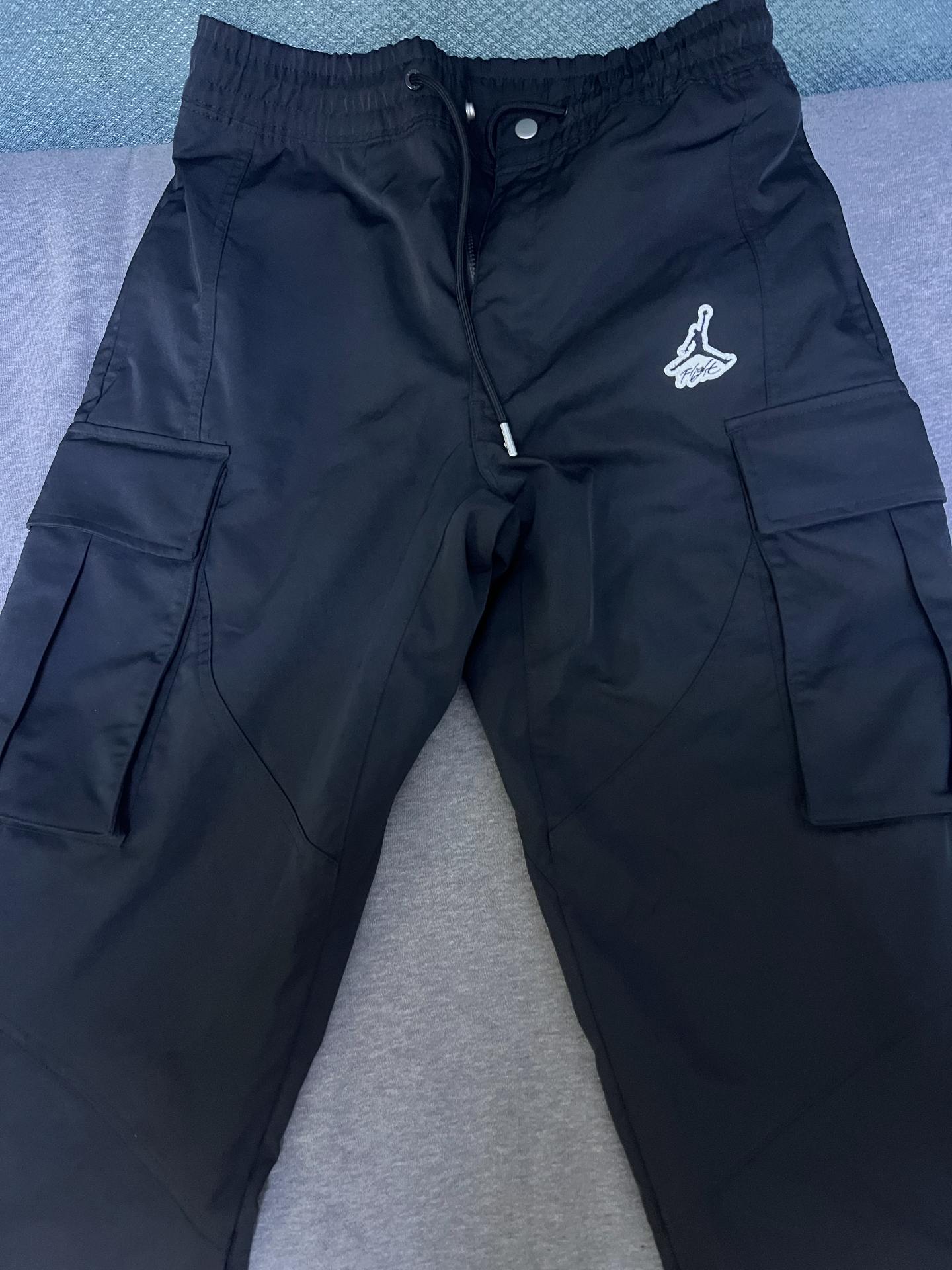 custom review-Джордан Черные Мужские Карго Брюки