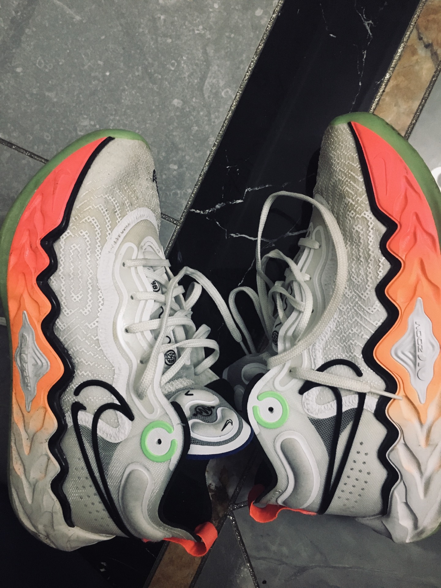 custom review-Nike Air Zoom г.T. RUN Баскетбольные кроссовки MID Топ Унисекс