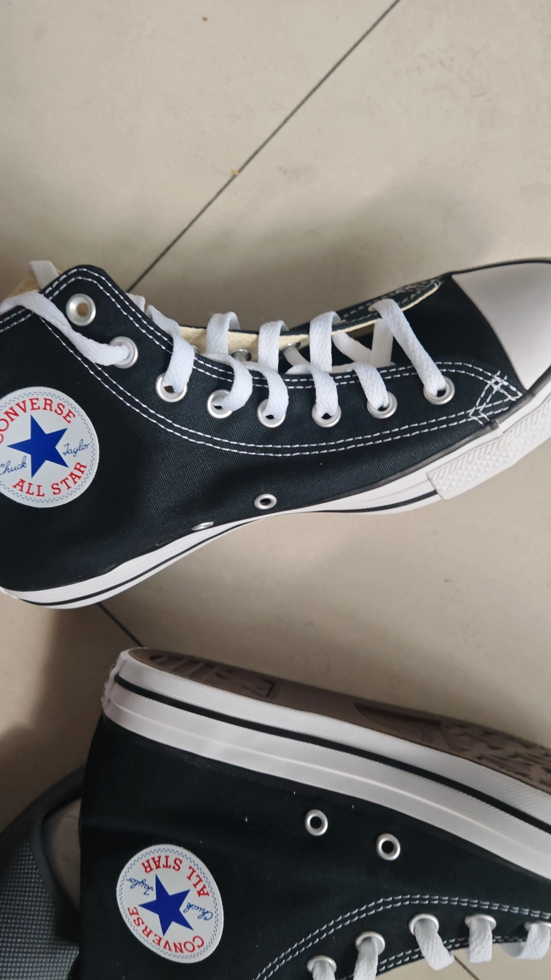 custom review-Converse Chuck TAYLOR All Star High Top Кеды Унисекс Черные