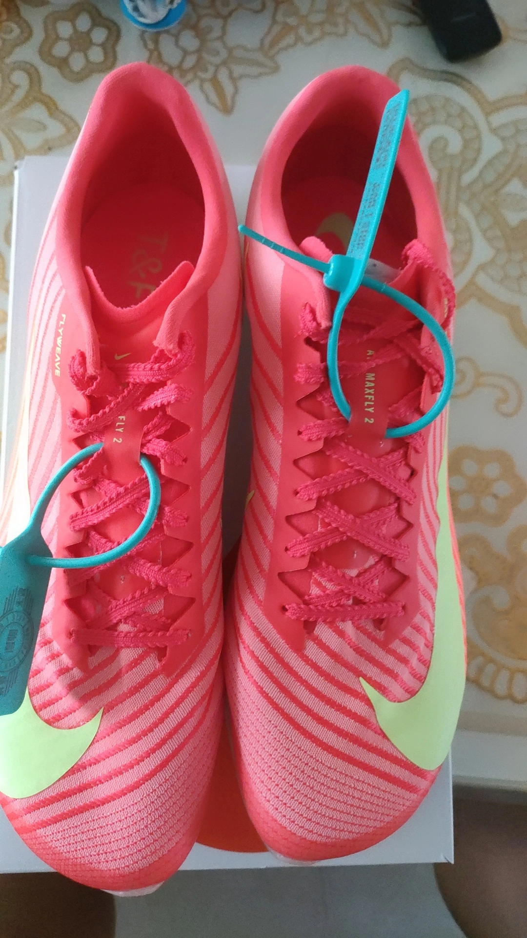 custom review-Nike Maxfly 2 Амортизация Дышащий И Прочный Дизайн Низкий Топ Гонки Спринт Беговые кроссовки Унисекс Красный