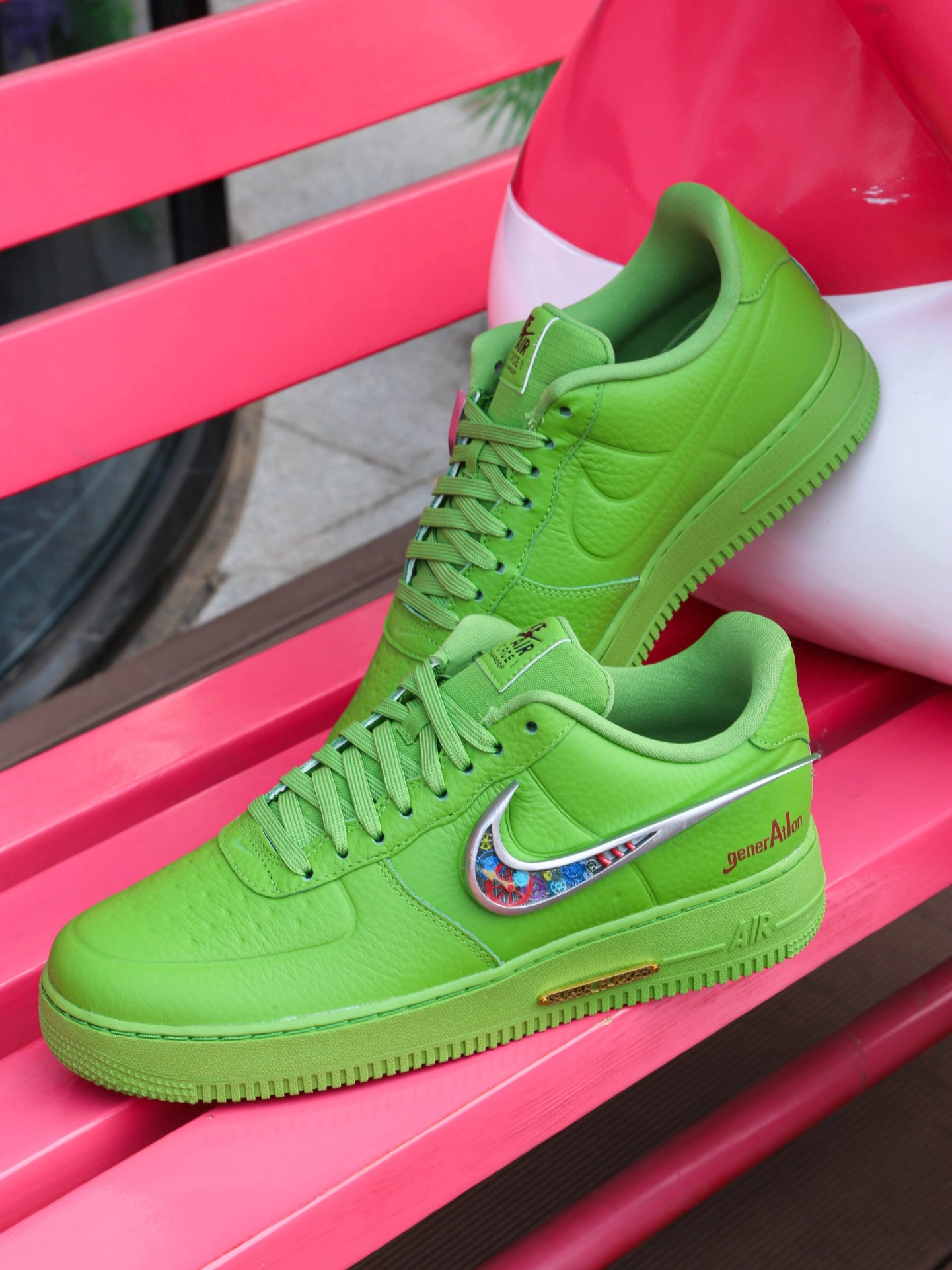 af1react黑绿naijia图片