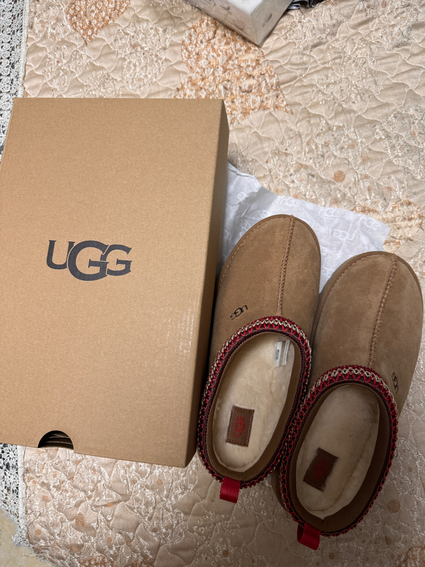 custom review-UGG Tazz Мода Тапочки Коричневый Подростки