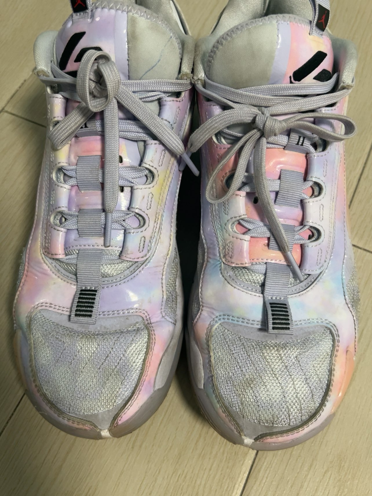 custom review-Джордан Luka 2 Nebula Дончич 2 Устойчивый к истиранию Дышащие Низкие Баскетбольные Кроссовки Унисекс Белый Фиолетовый Азиатская Версия