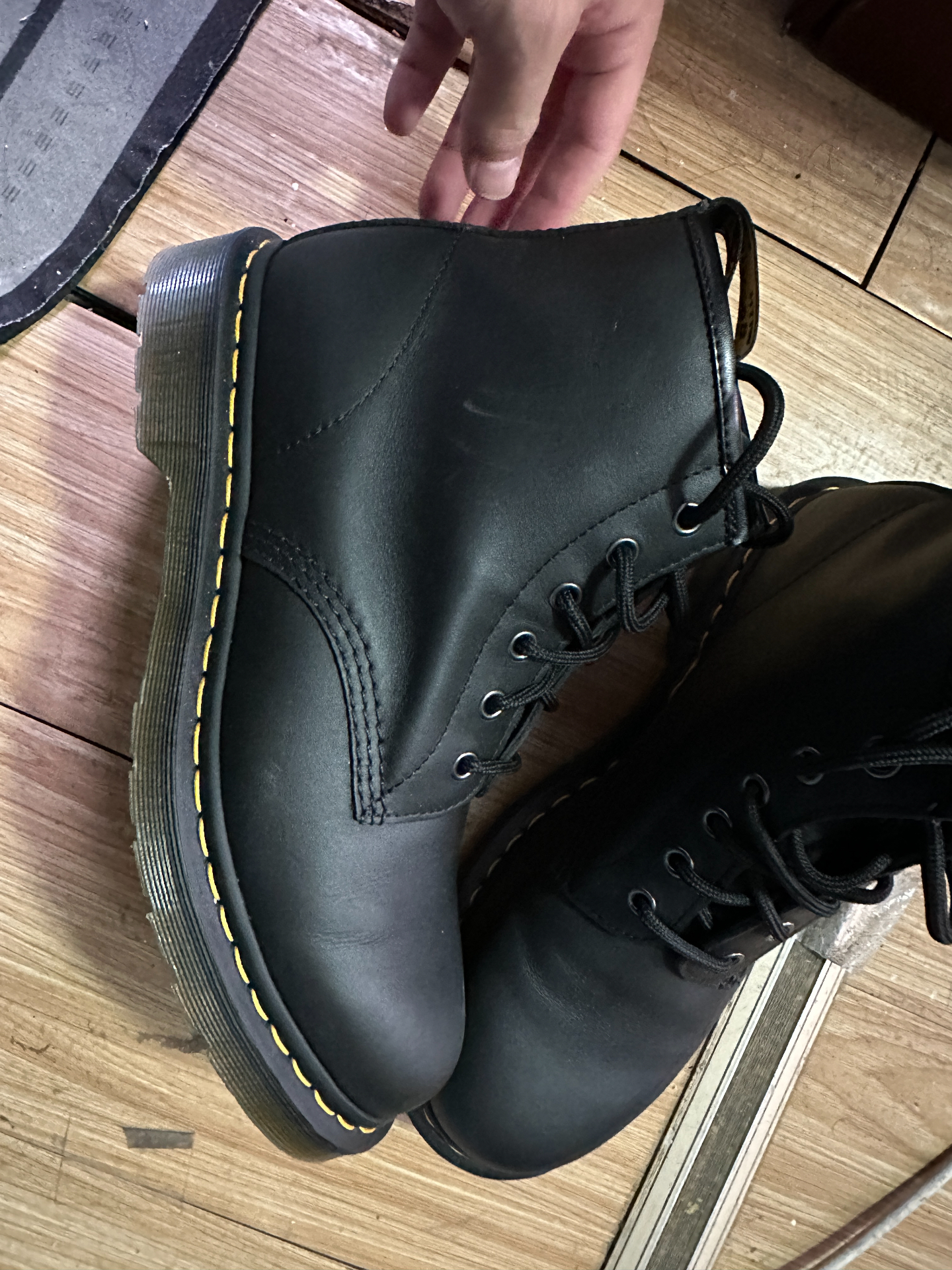 custom review-Dr.Martens 101 Martin Boot Унисекс Черный