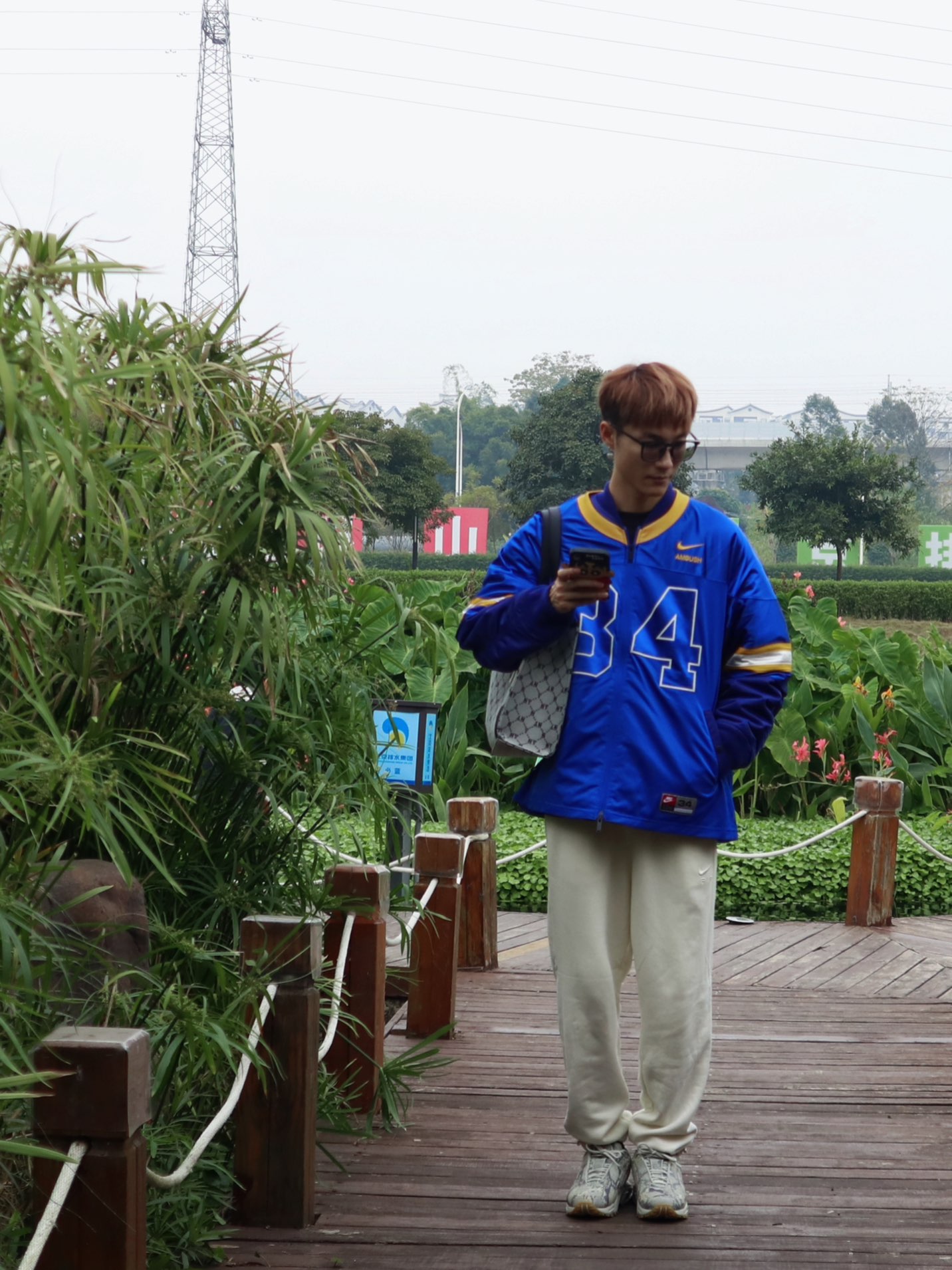 custom review-Nike X AMBUSH Куртка Азиатская версия Унисекс Синий