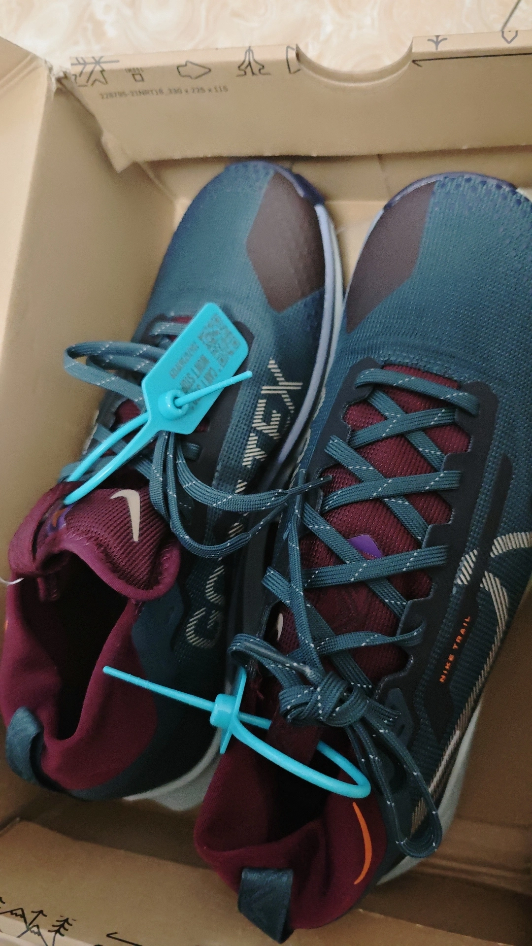 custom review-Nike Pegasus Trail 4 Устойчивый к истиранию Дышащие Низкие Кроссовки для бега по пересеченной местности Мужские Темно-зеленые