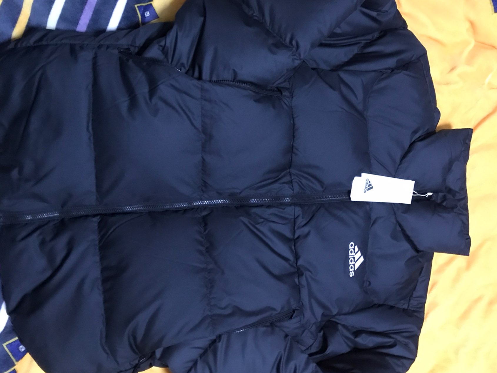 custom review-Adidas BAFFLE DOWN Куртка Зимняя Мужская Черная