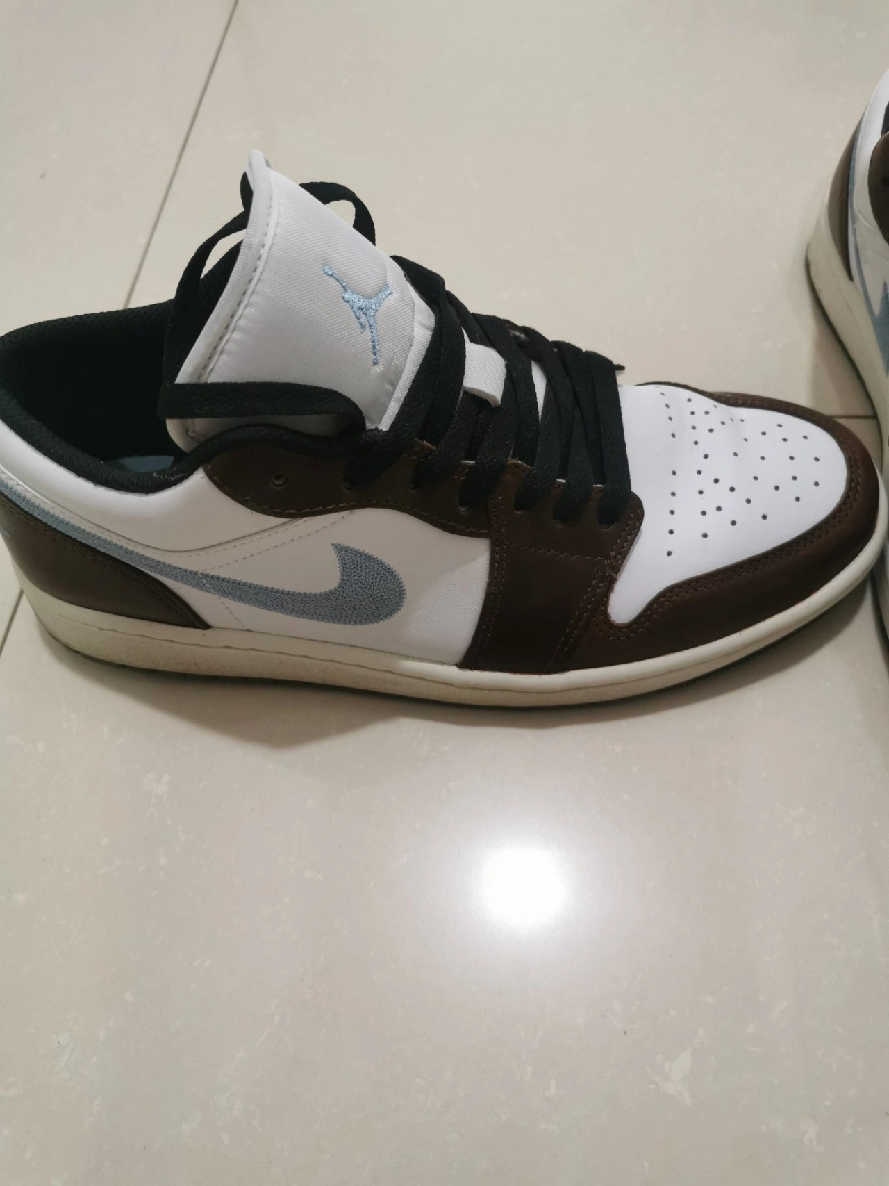 custom review-Jordan Air Jordan 1 Low SE Low Топ Винтажные баскетбольные кроссовки Мужской Белый Умбра