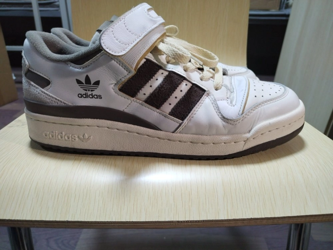 custom review-Adidas Originals FORUM 84 Low 'Simple' Коричневый Низкий Топ Скейтборд Кроссовки Унисекс Мокко Белый Коричневый