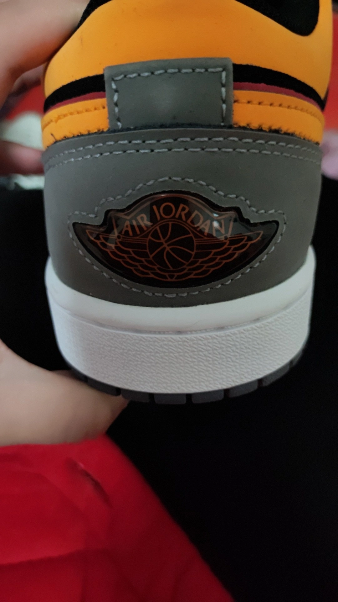 custom review-Jordan Air Jordan 1 Low Топ Винтажные Баскетбольные Кроссовки Мужские Серый Черный