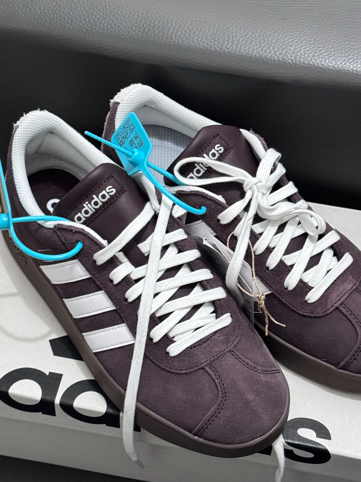 custom review-Adidas VL Court 2,0 Устойчивые к истиранию низкие кроссовки для скейтбординга унисекс коричневые