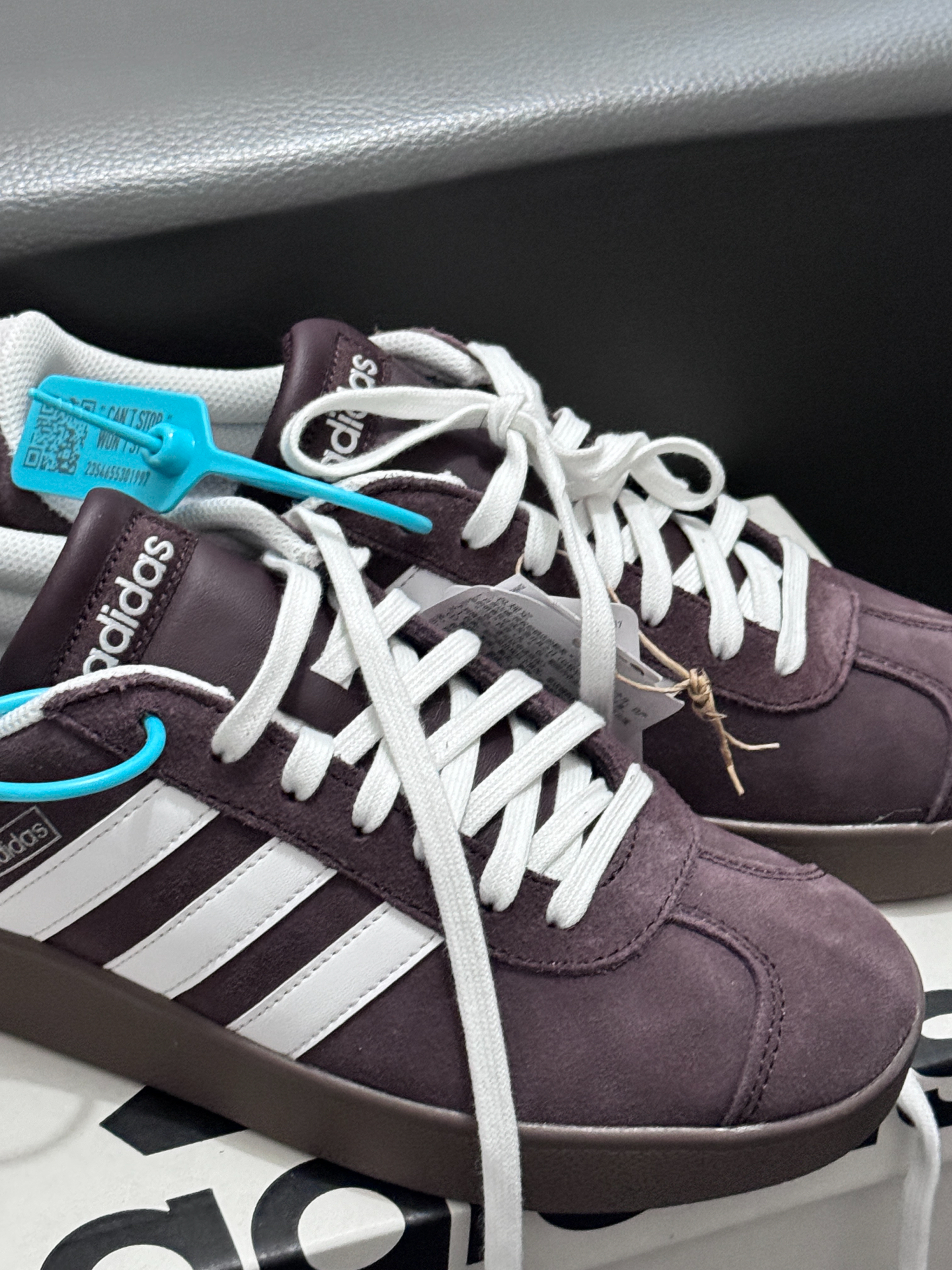 custom review-Adidas VL Court 2,0 Устойчивые к истиранию низкие кроссовки для скейтбординга унисекс коричневые