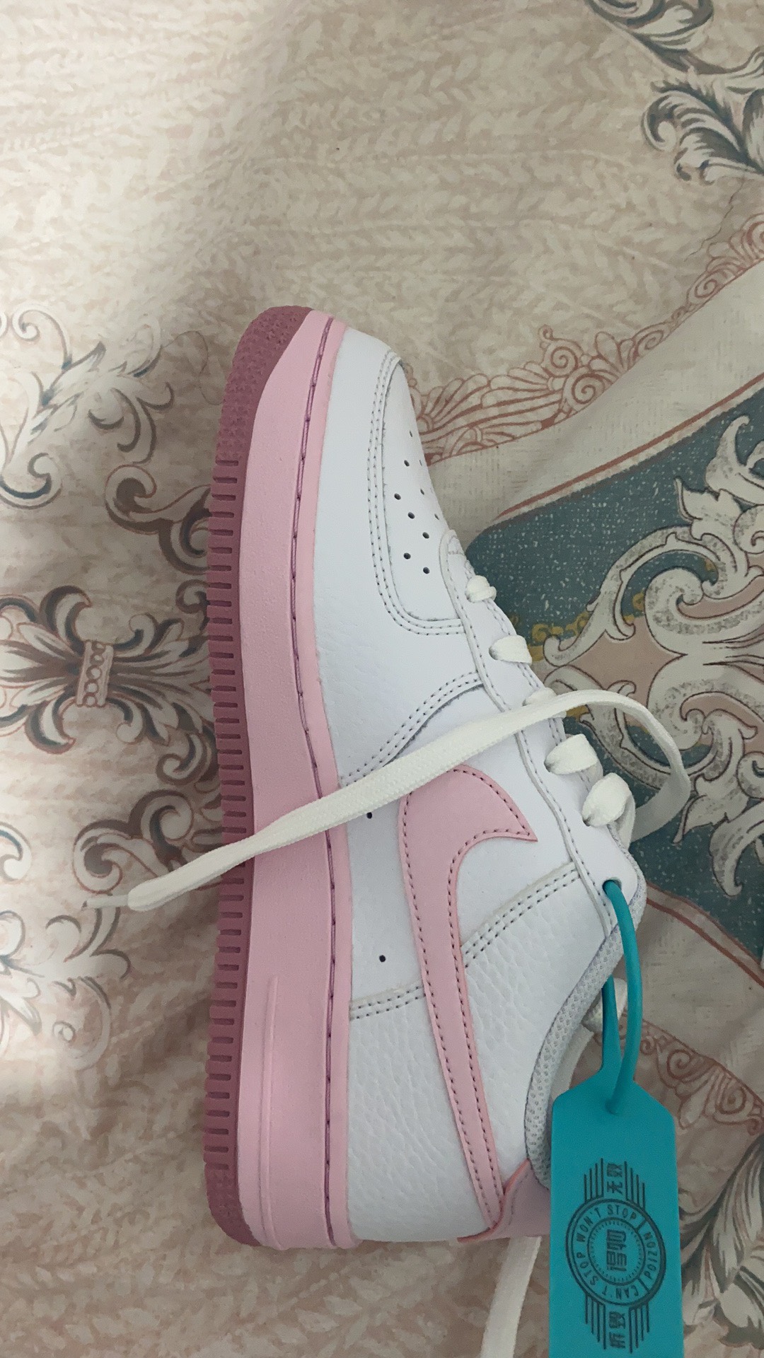 custom review-Nike Air FORCE 1 Детские Скейтбординги Низкий Топ Унисекс