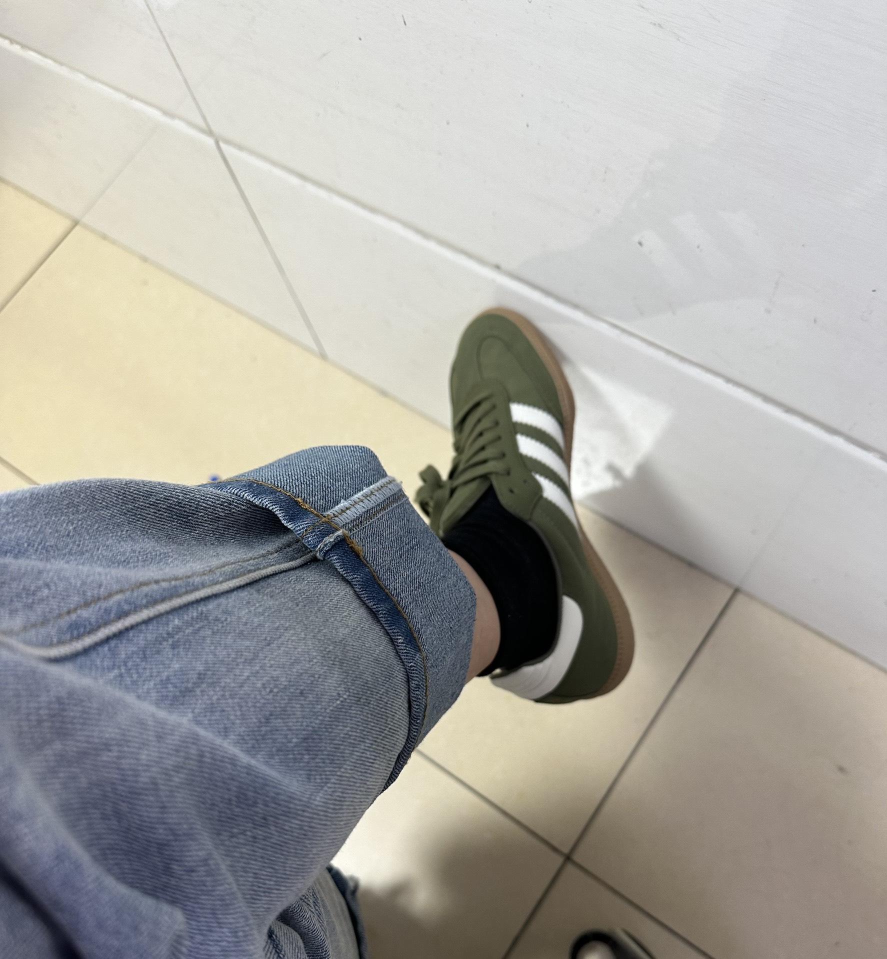 custom review-Adidas Originals SAMBA OG Low Топ Скейтборд Кроссовки Унисекс Оливково-зеленый