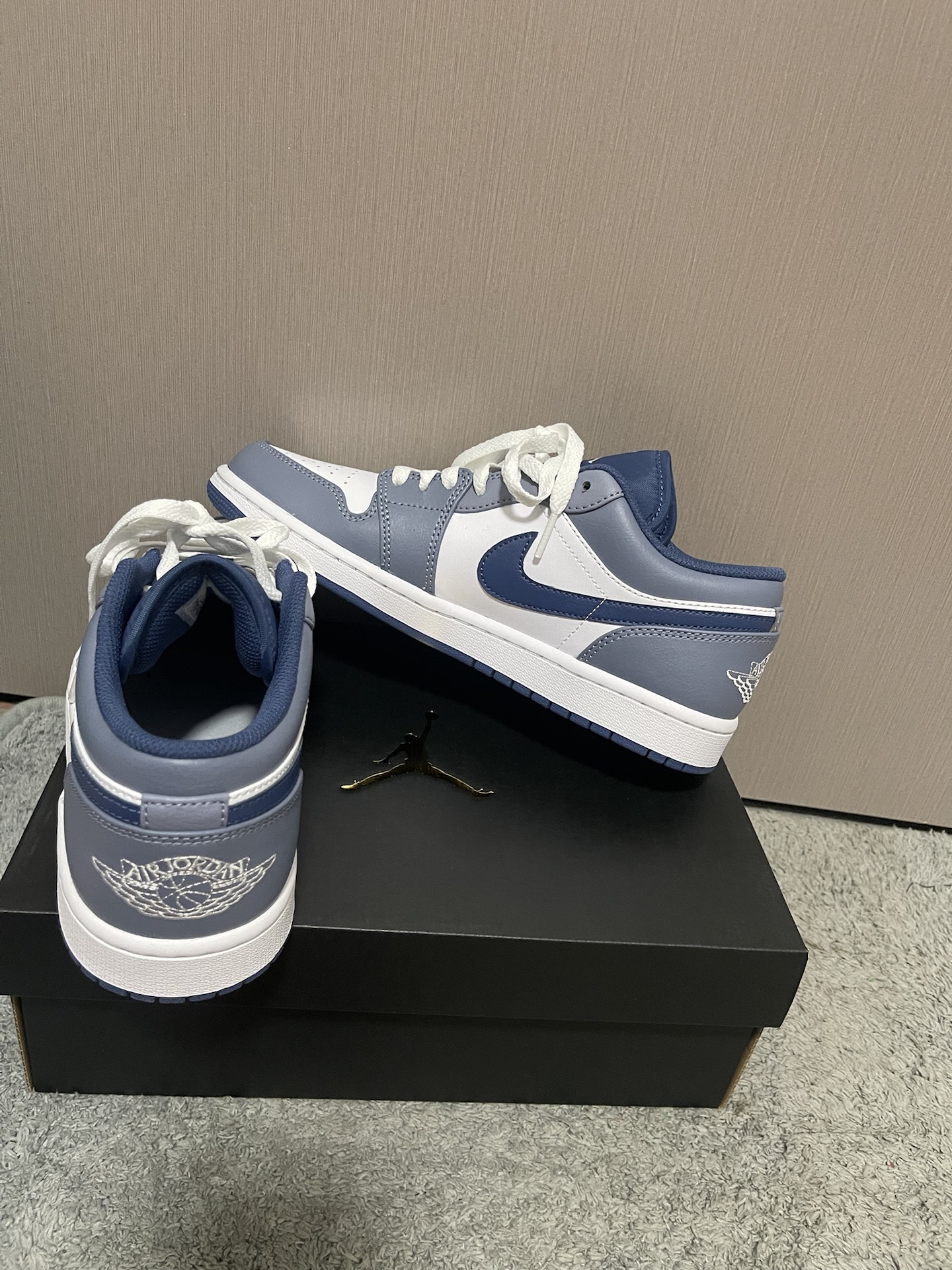 custom review-Jordan 1 Low Ashen Slate Men's