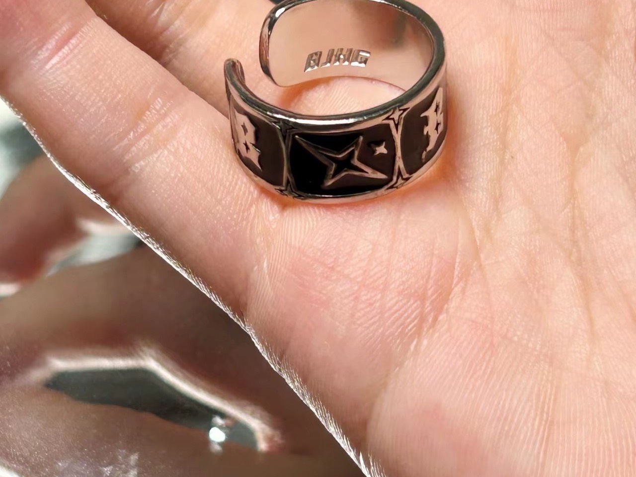 custom review-BJHG Медные кольца унисекс