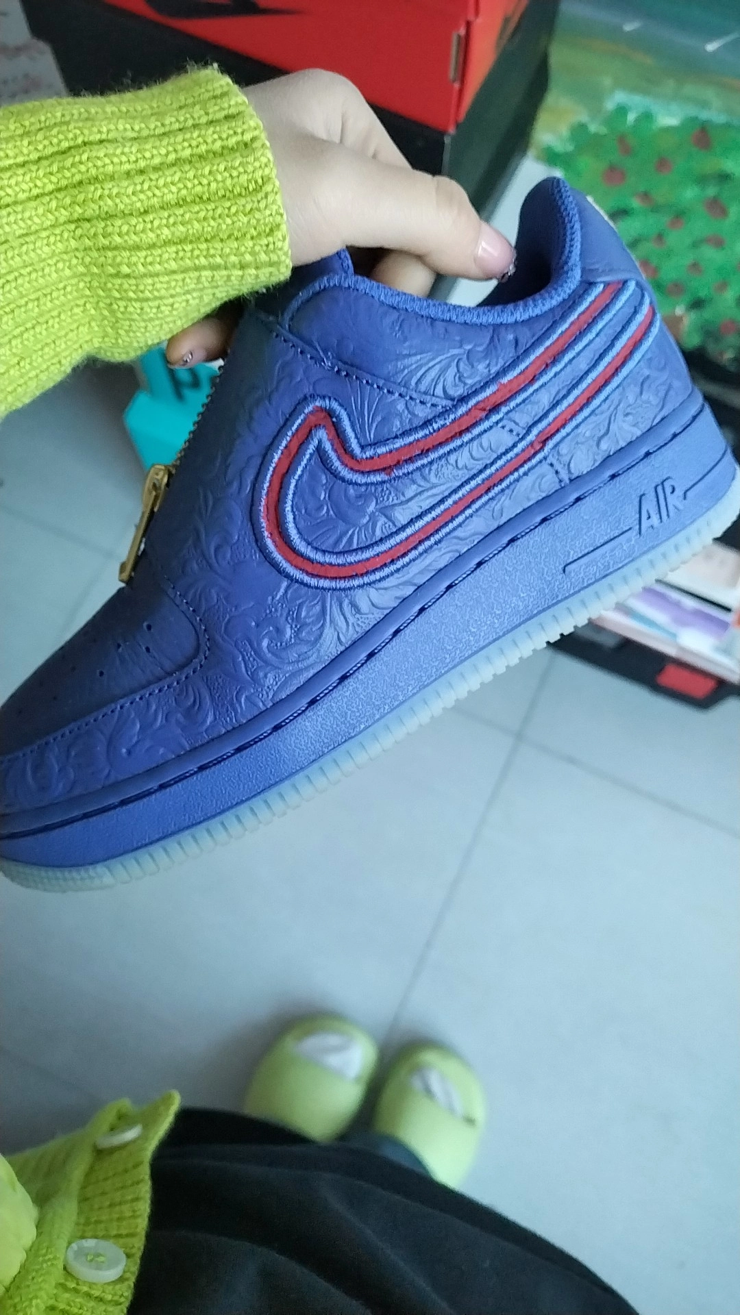custom review-Nike Air FORCE 1 Скейтборд Кроссовки Низкие Женские