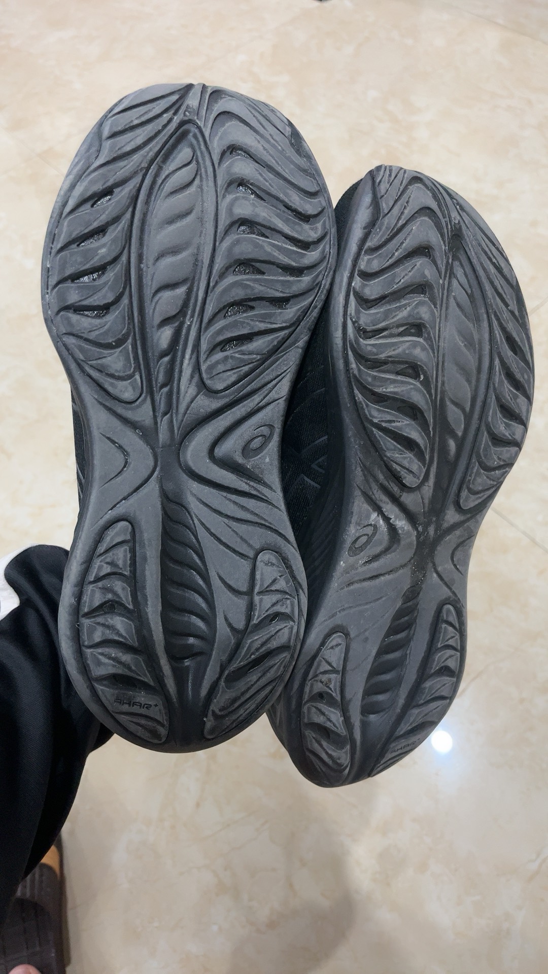 custom review-ASICS Гель CUMULUS 25 Светоотражающий Ткань Дышащий Низкий Верх Беговые кроссовки Мужской Черный