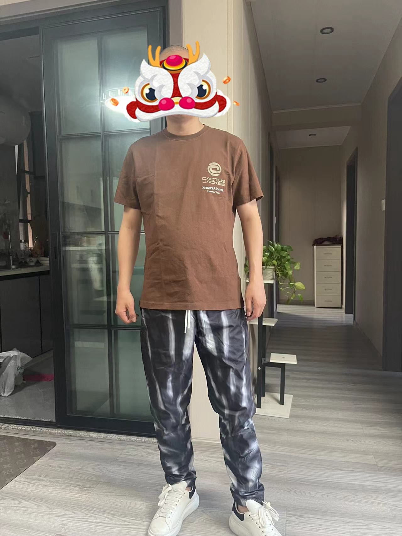 custom review-Nike X Travis Scott T-Shirt Азиатская версия Мужская Темно-красная