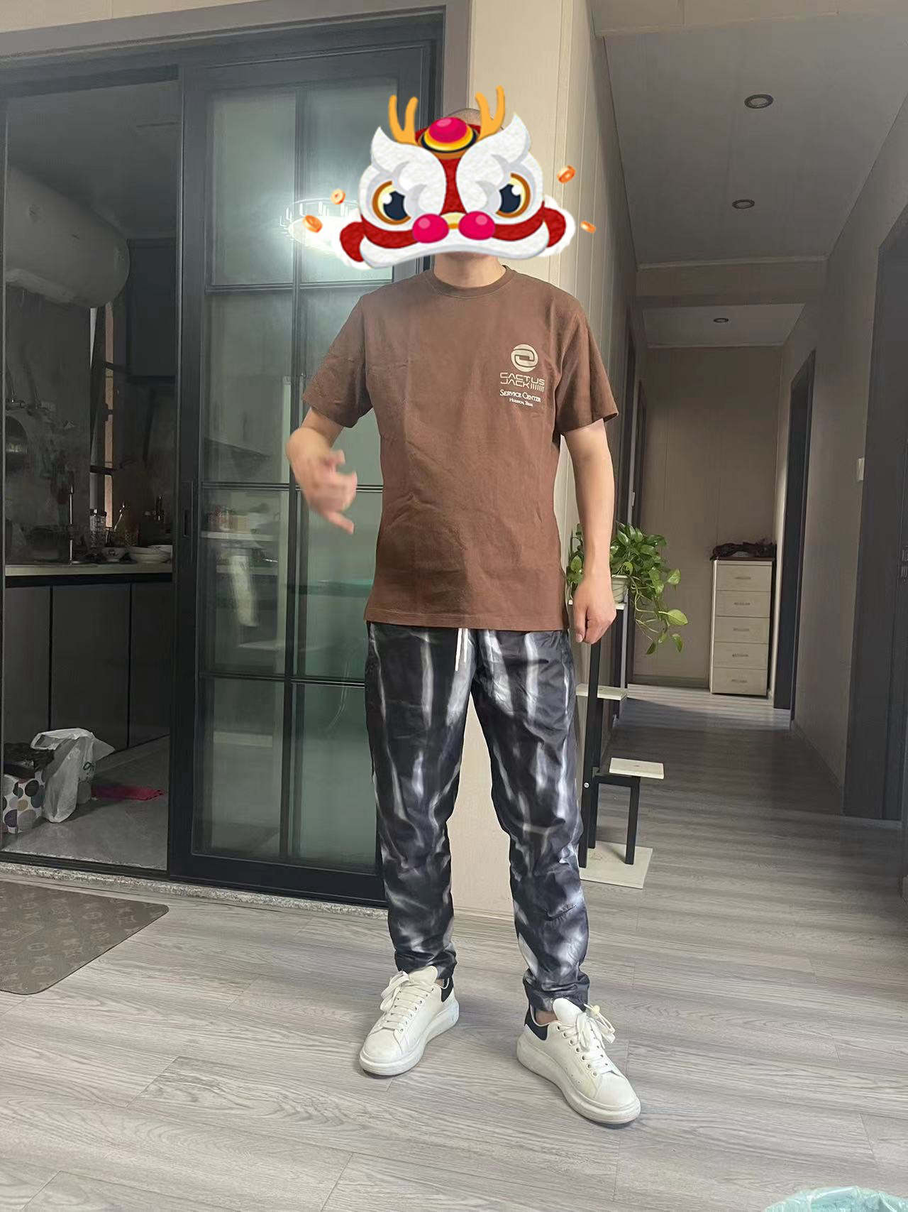 custom review-Nike X Travis Scott T-Shirt Азиатская версия Мужская Темно-красная
