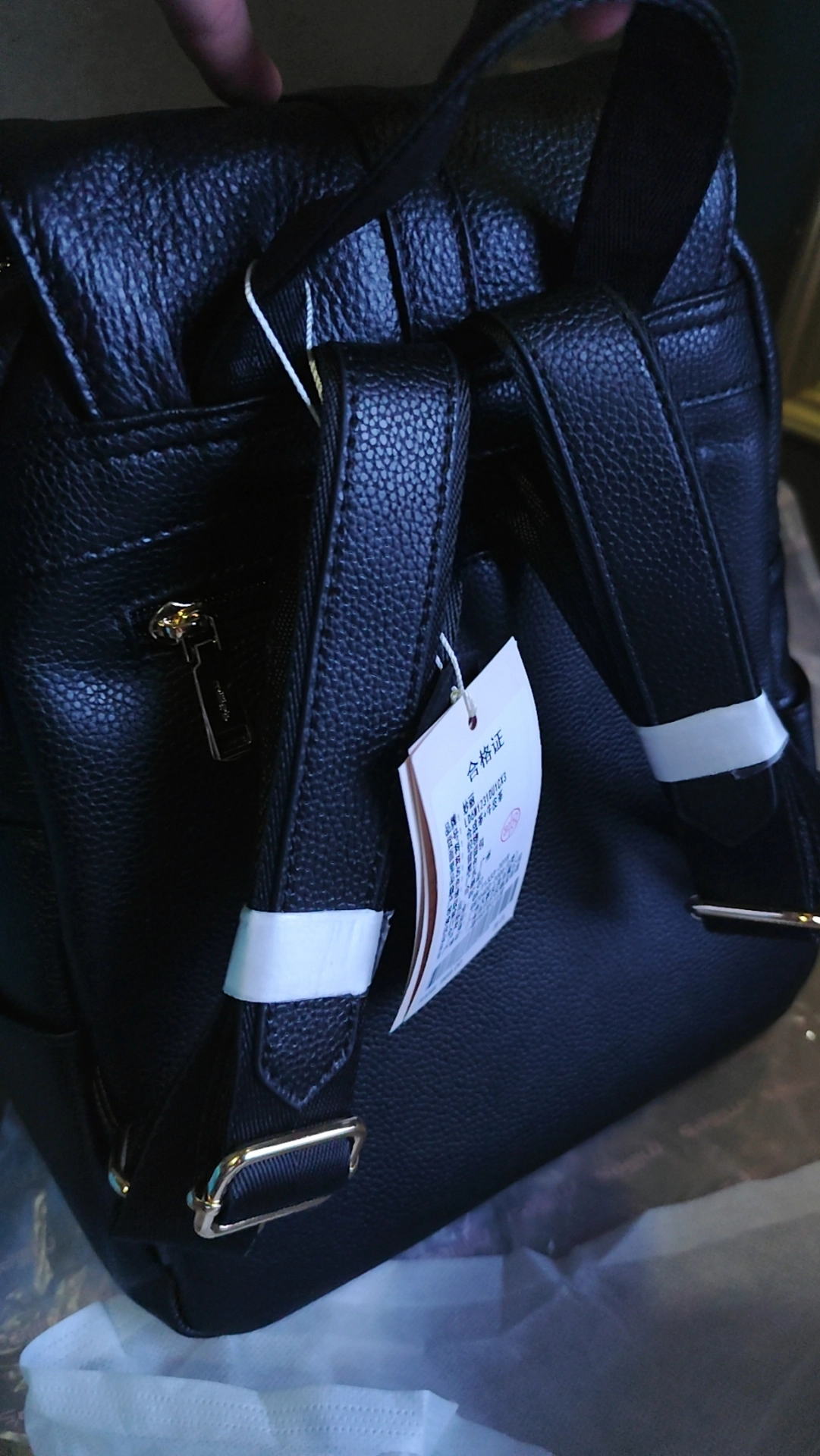 custom review-MILLIE'S Рюкзак из коровьей кожи Стандартный (Standard) Женский Черный