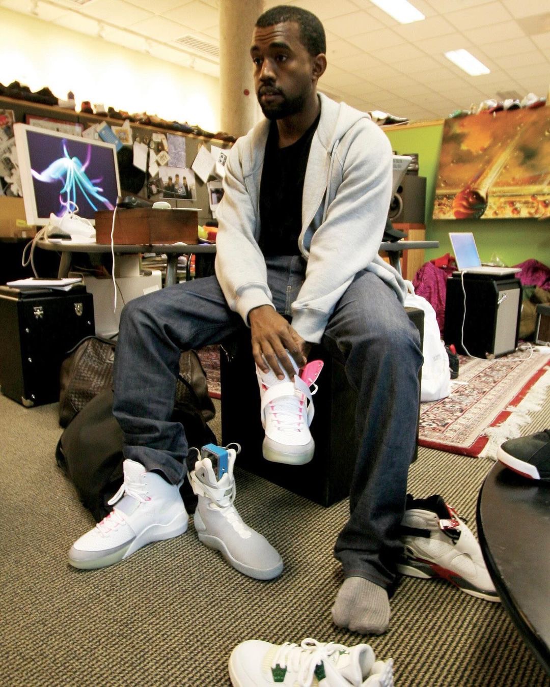 kanye 和air yeezy 2