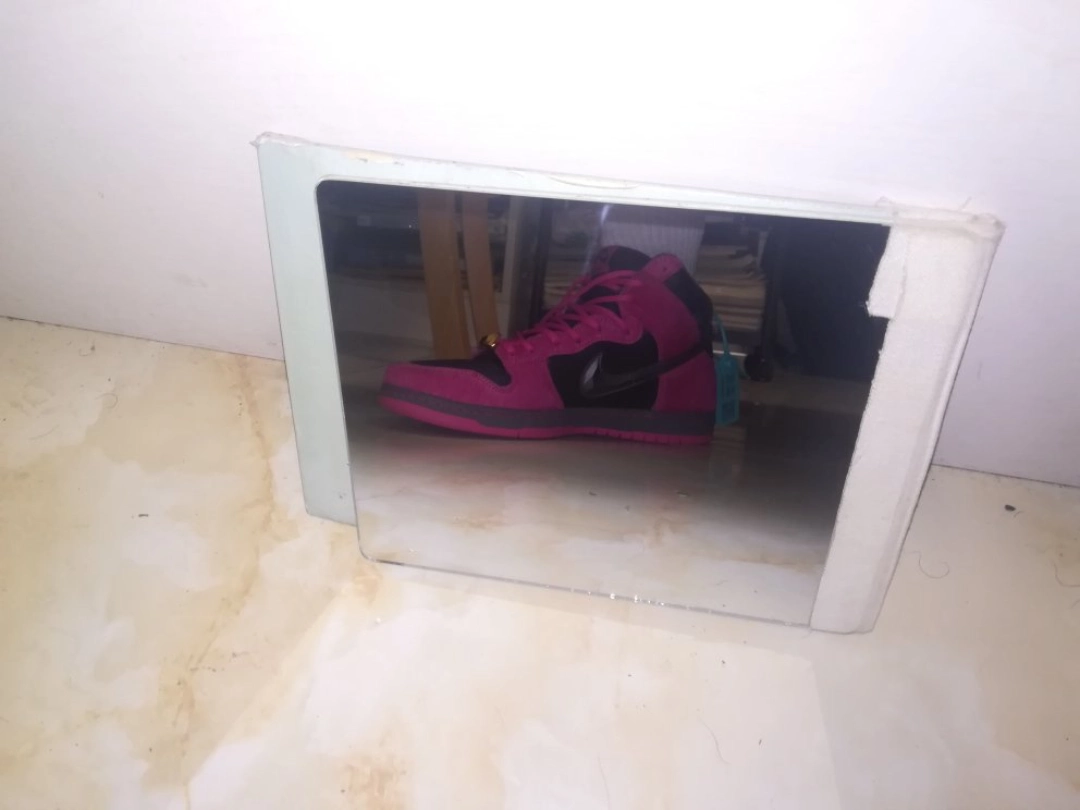 custom review-RUN The Jewels x Nike Dunk SB High Топ Скейтборд Кроссовки Унисекс Розовый Черный