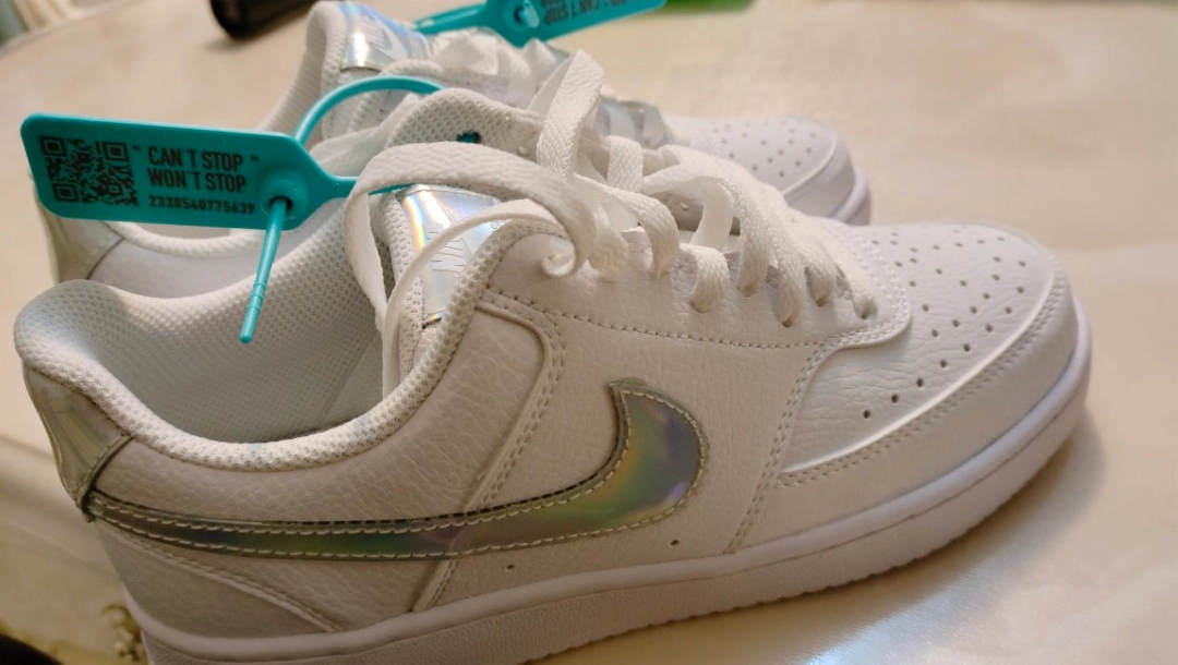 custom review-Nike Court Vision 1 Low Топ Скейтборд Кроссовки Женские Белые